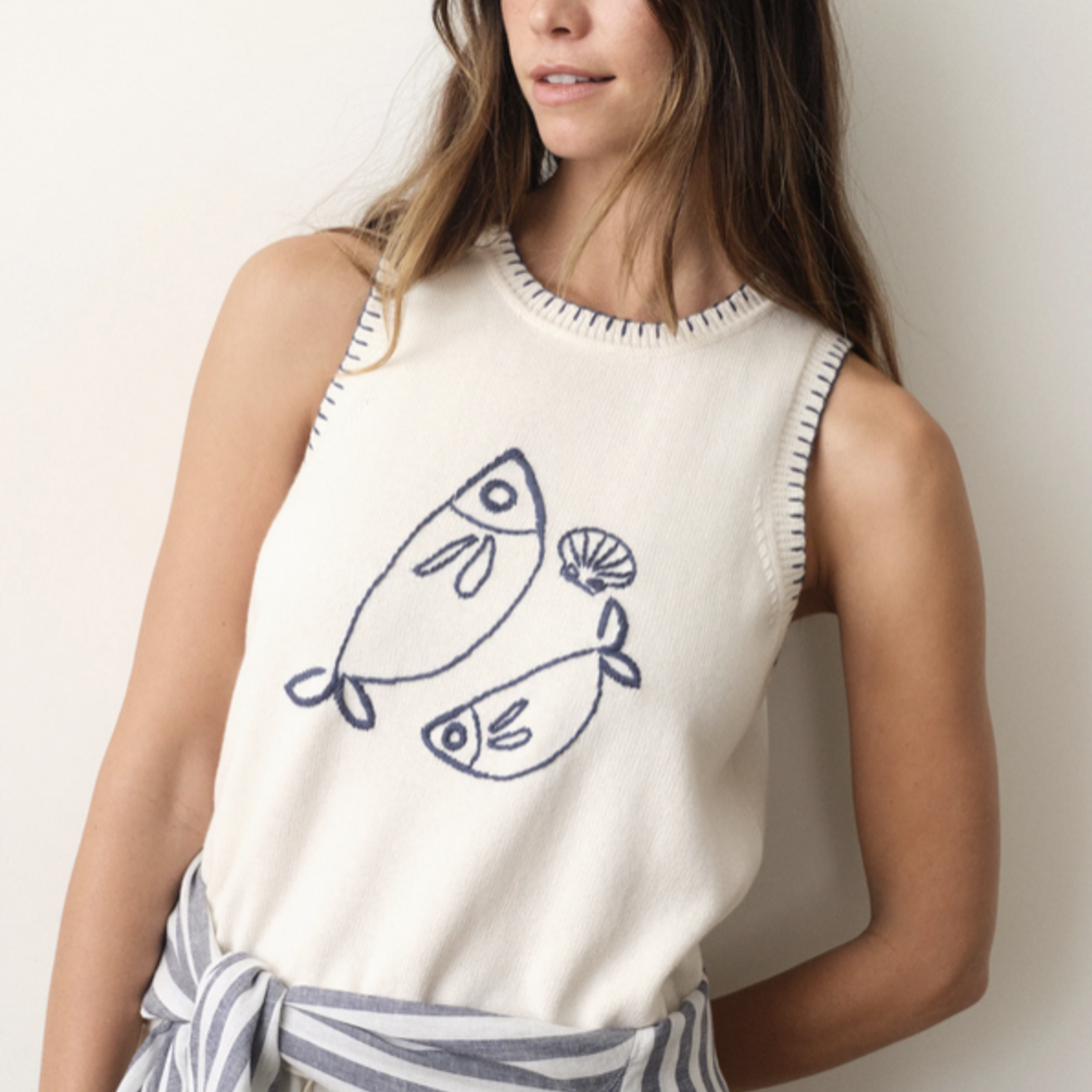 MARINE LAYER MARINE LAYER MARISOL SWEATER TANK