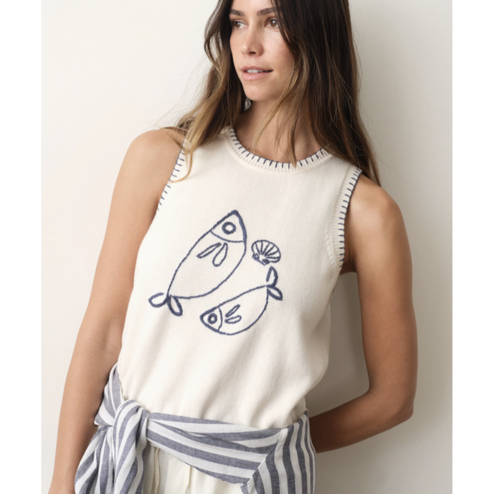 MARINE LAYER MARINE LAYER MARISOL SWEATER TANK