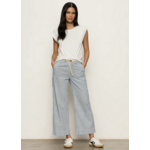 SANCTUARY SANCTUARY LILY STRIPE CROPPED PANT