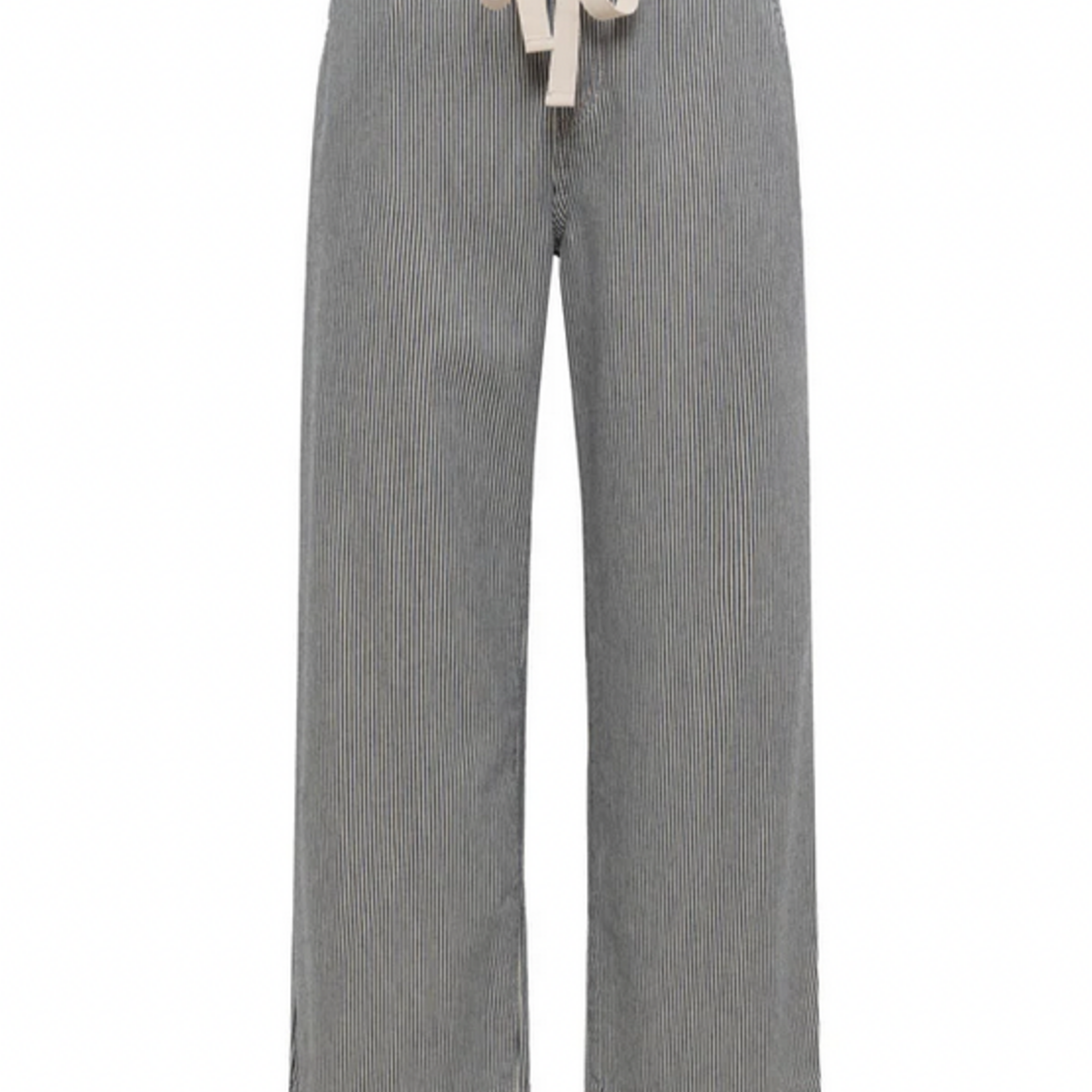 SANCTUARY SANCTUARY LILY STRIPE CROPPED PANT