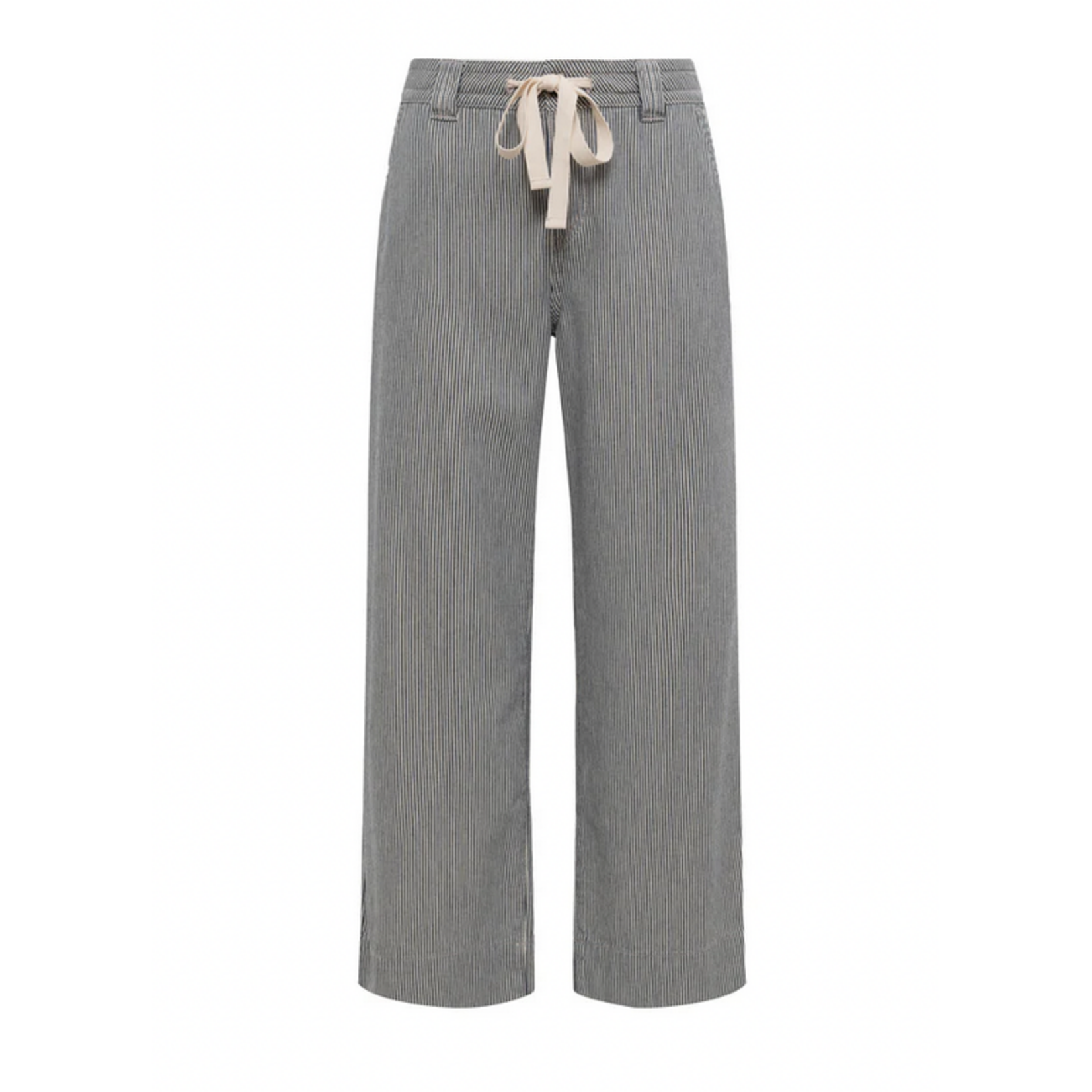 SANCTUARY SANCTUARY LILY STRIPE CROPPED PANT
