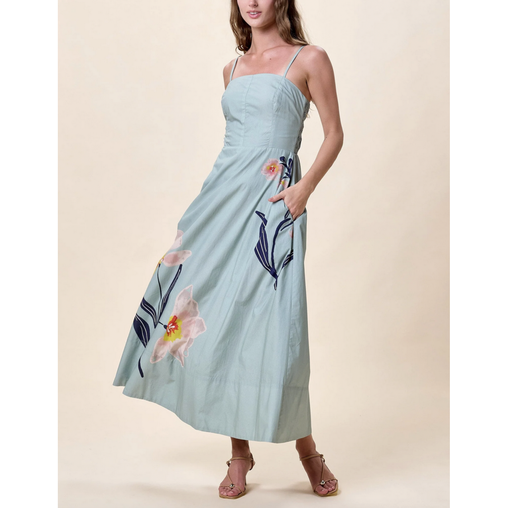 CLEOBELLA CLEOBELLA RILEY ANKLE DRESS