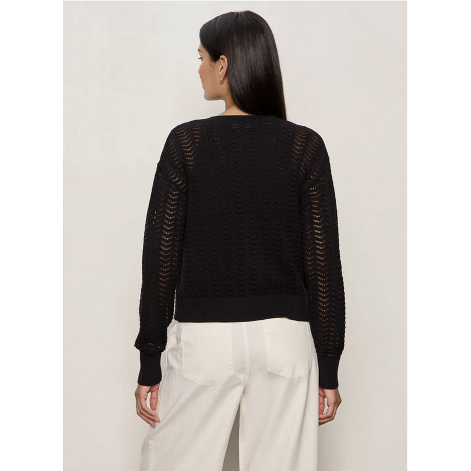 SANCTUARY SANCTUARY FOR KEEPS POINTELLE CARDIGAN