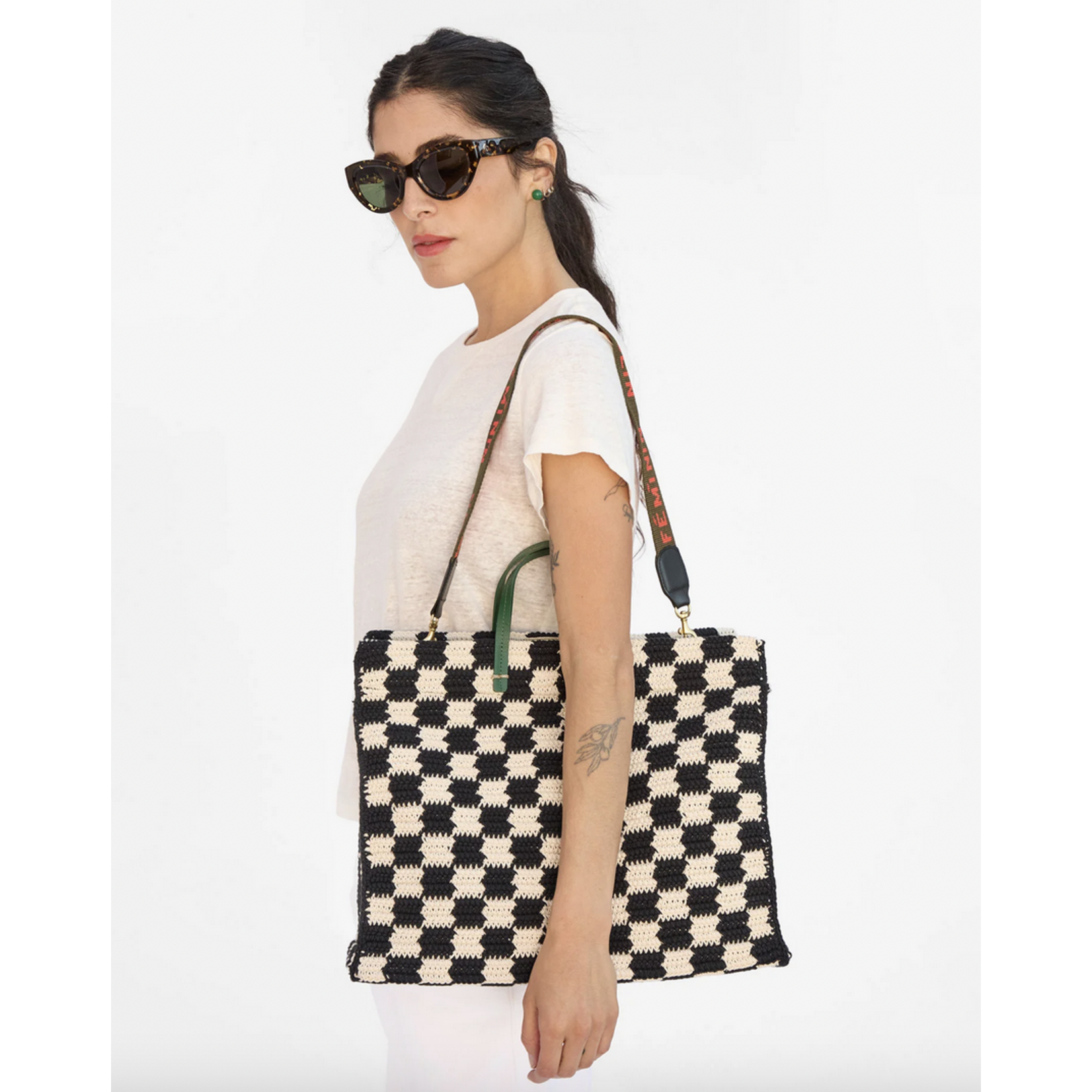 CLARE V. CLARE V. SUMMER SIMPLE TOTE