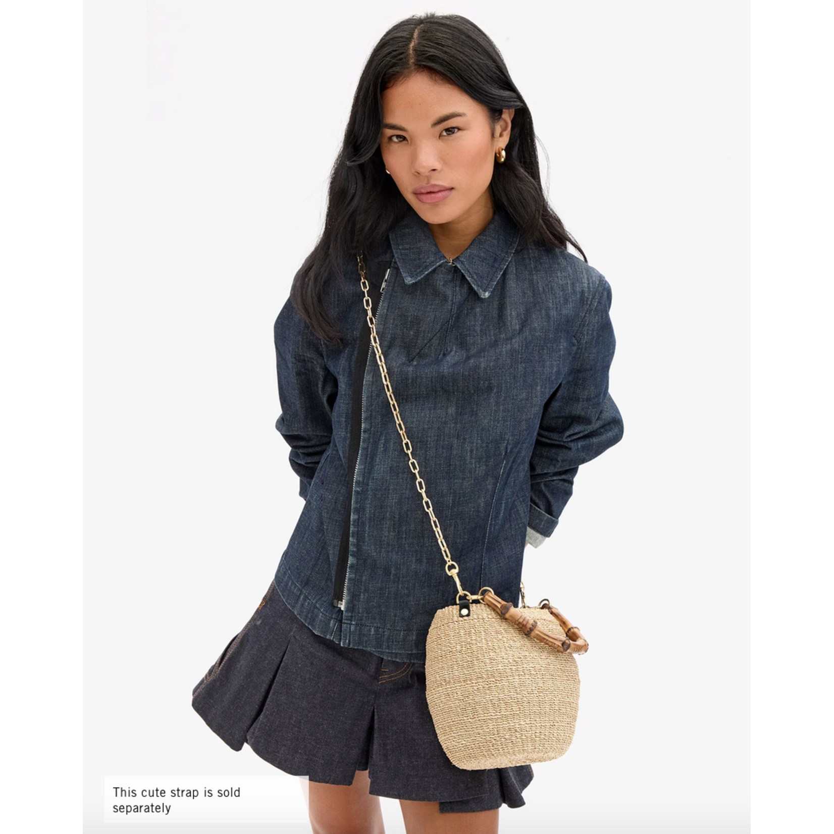 CLARE V. CLARE V. POT DI MIEL W/BAMBOO HANDLE
