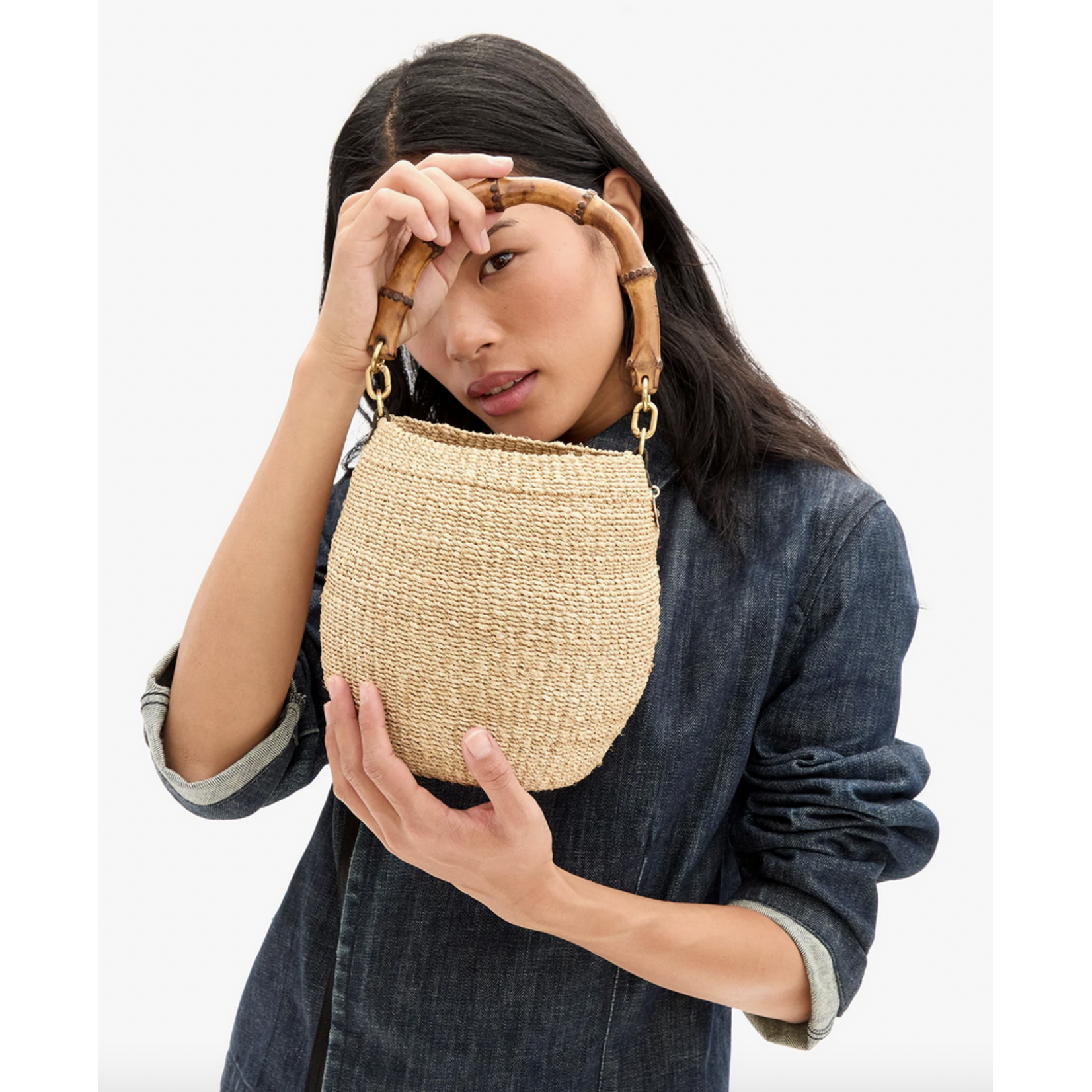 CLARE V. CLARE V. POT DI MIEL W/BAMBOO HANDLE