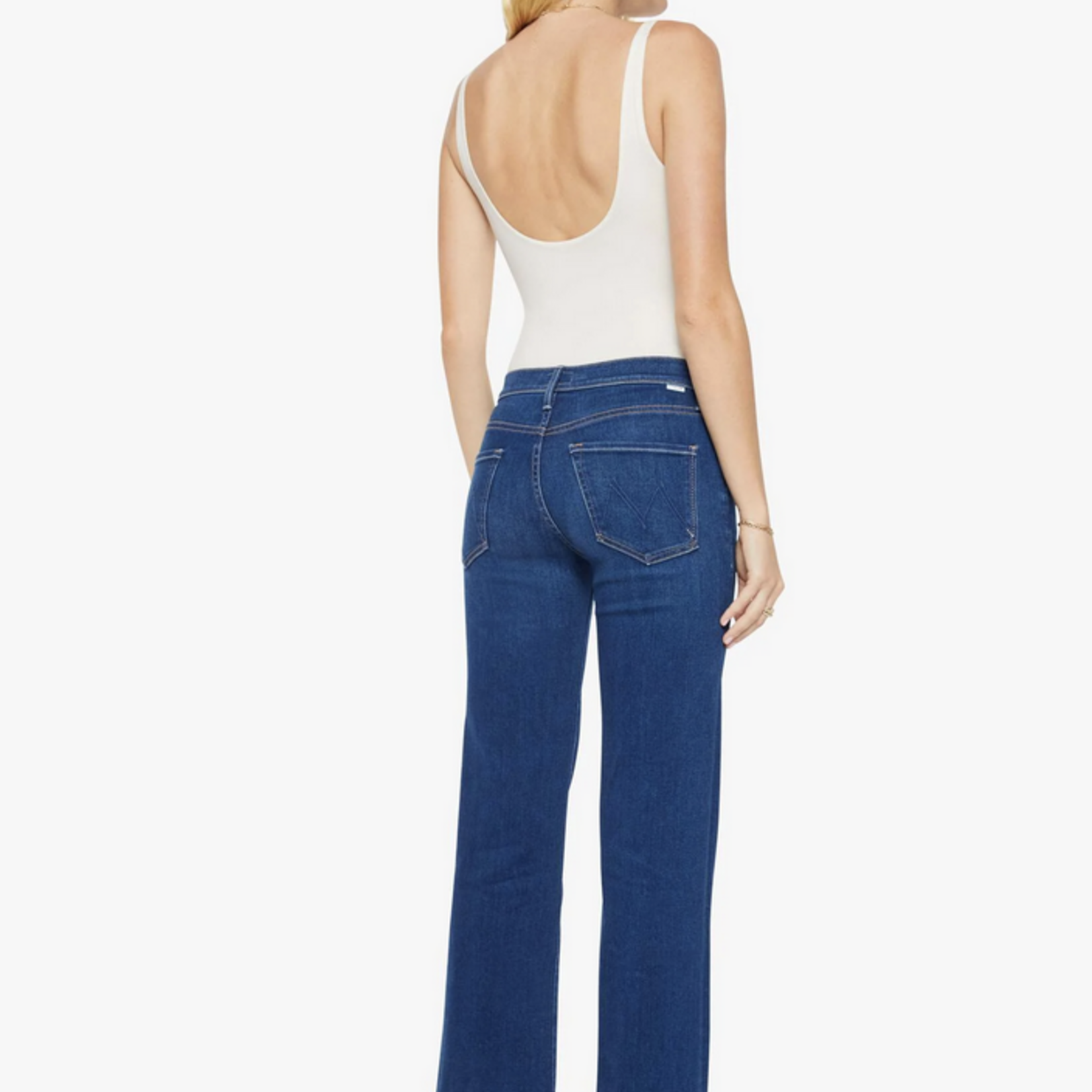 MOTHER MOTHER MID RISE RAMBLER ZIP FLOOD