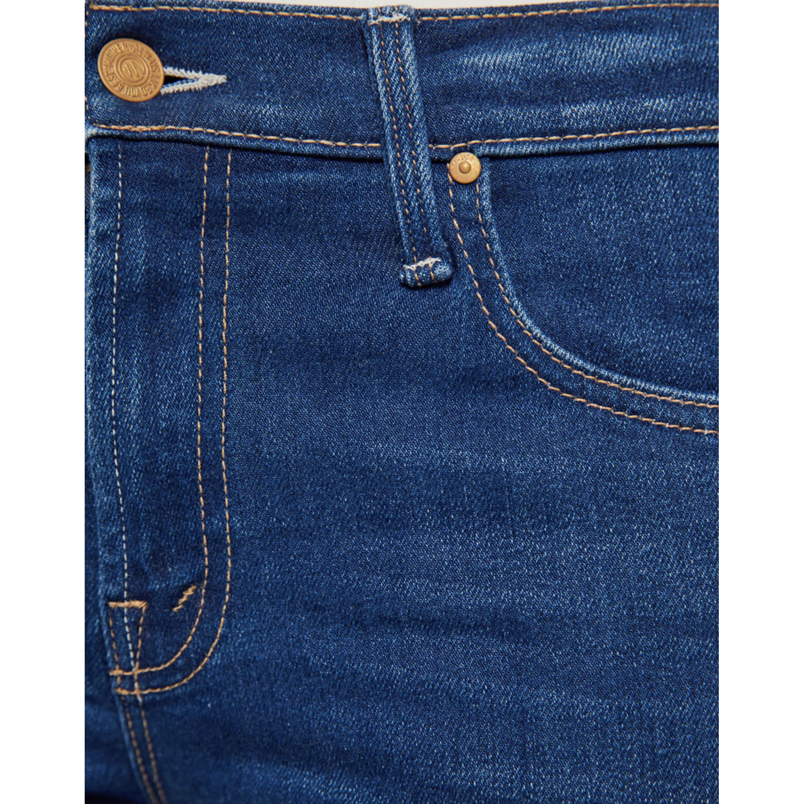MOTHER MOTHER MID RISE RAMBLER ZIP FLOOD