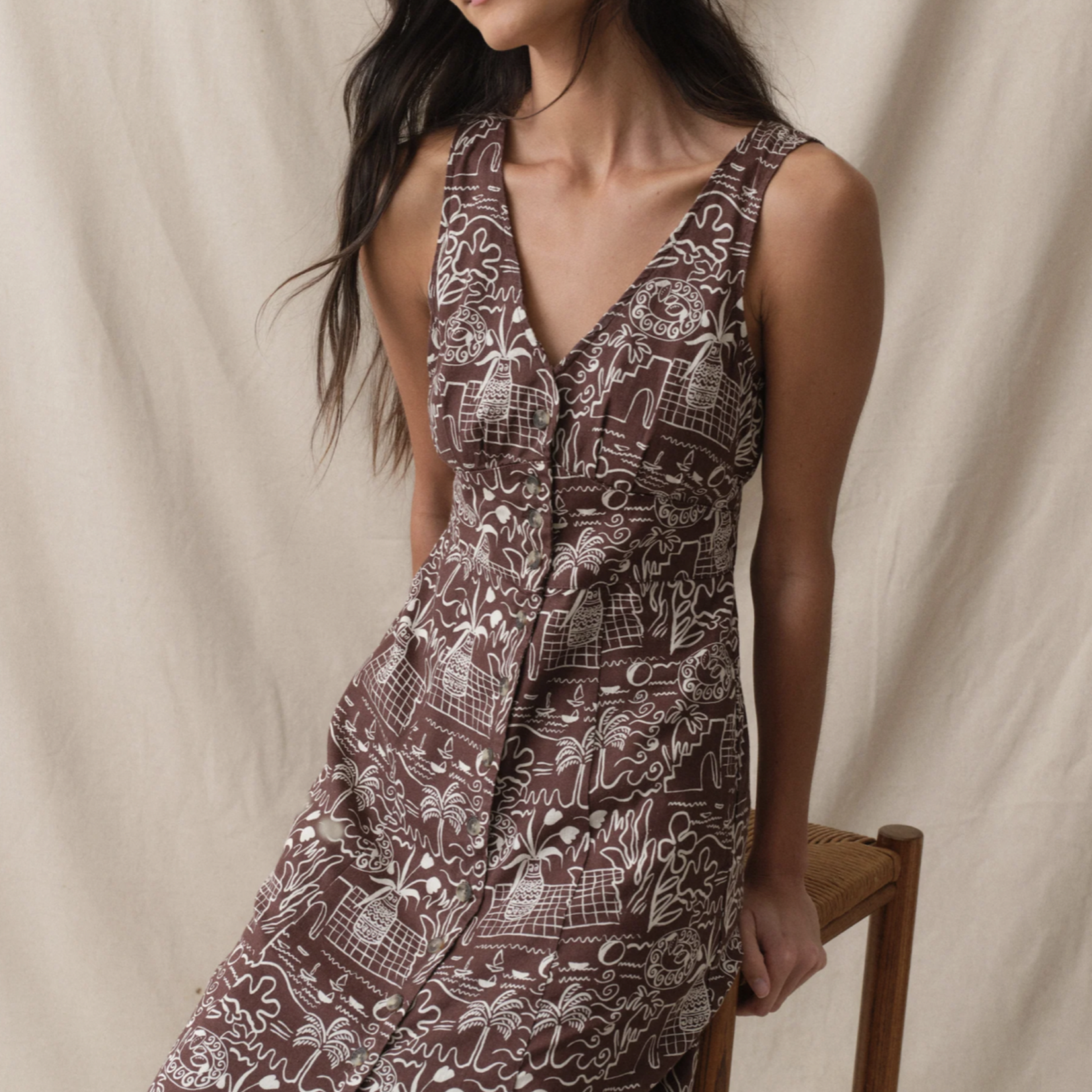 MARINE LAYER MARINE LAYER CAMILA MAXI DRESS