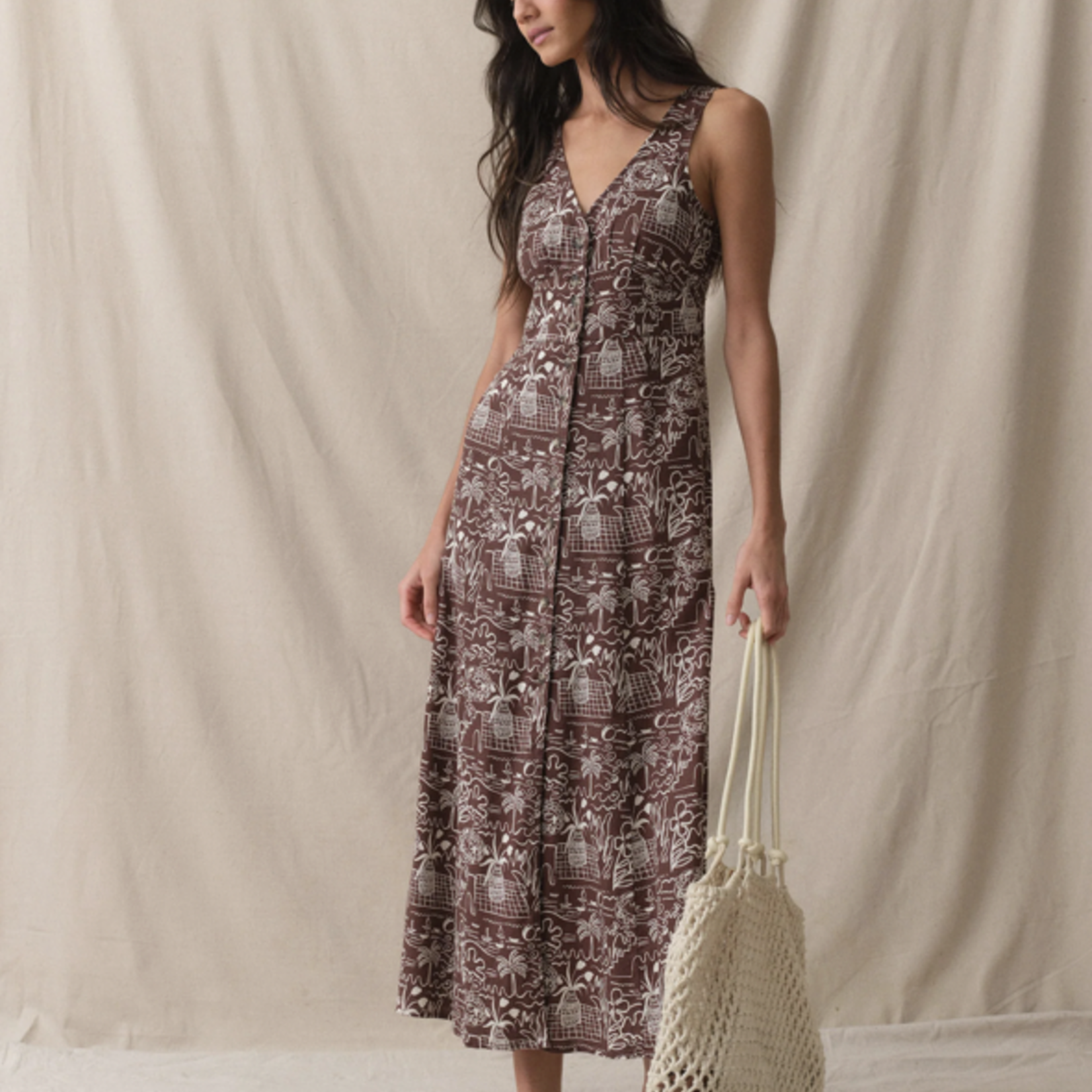 MARINE LAYER MARINE LAYER CAMILA MAXI DRESS