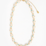 CLARE V. CLARE V. PEARL SARDINE NECKLACE