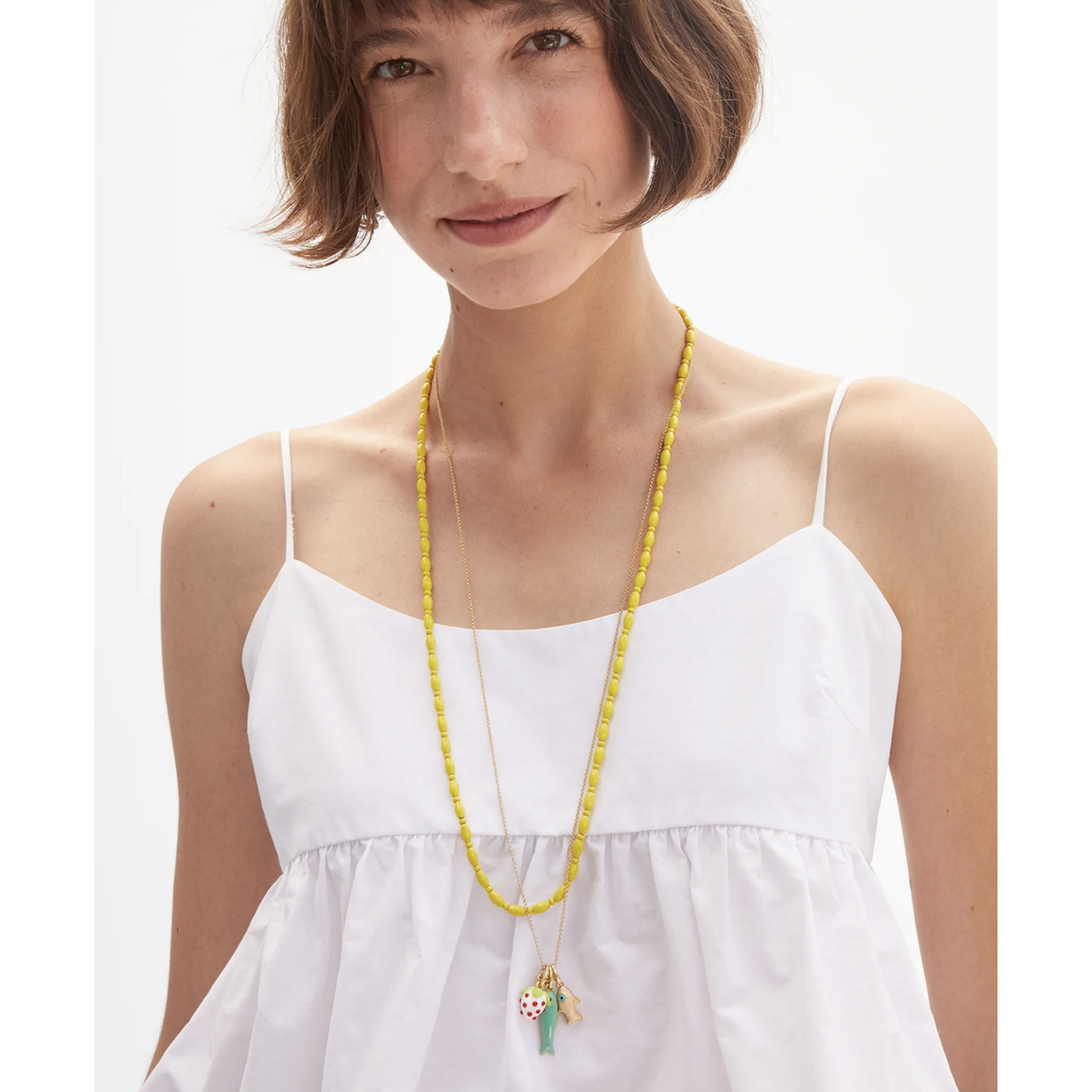 CLARE V. CLARE V. ROLO CHAIN NECKLACE
