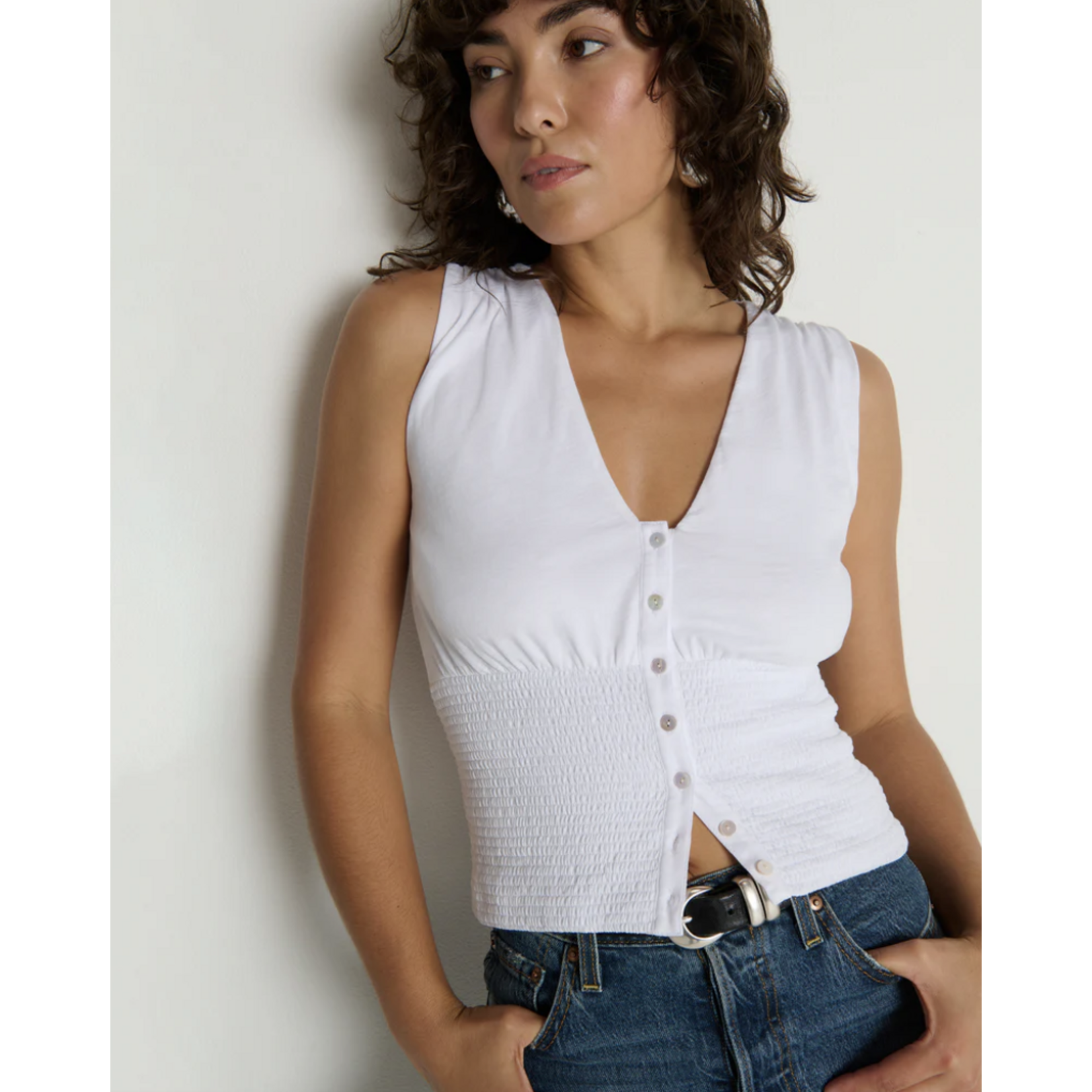NATION LTD NATION HALI BUTTON UP TANK