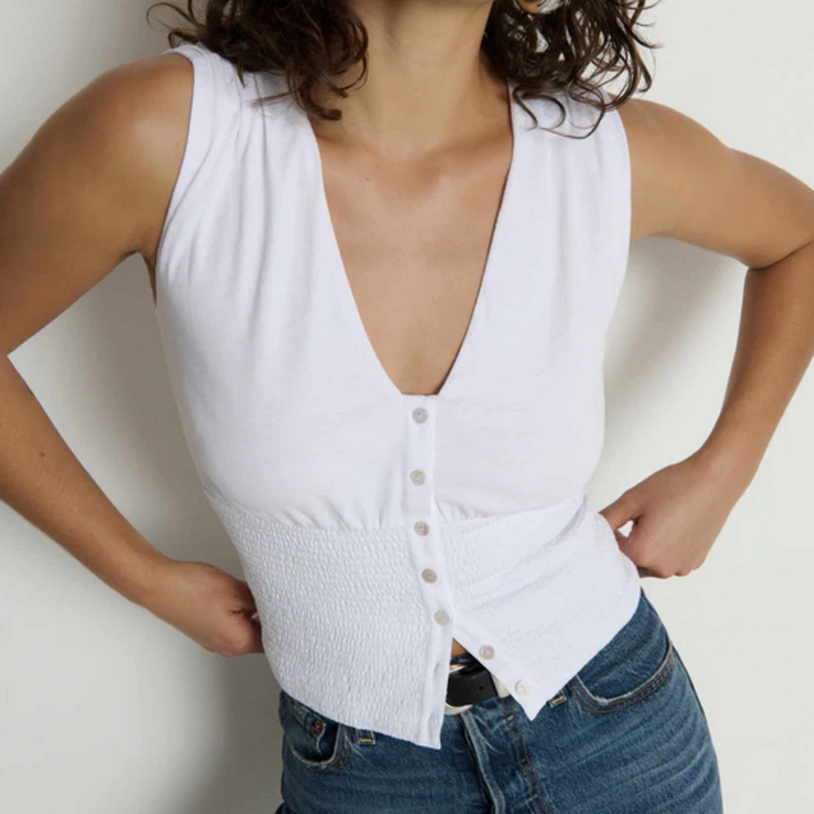 NATION LTD NATION HALI BUTTON UP TANK