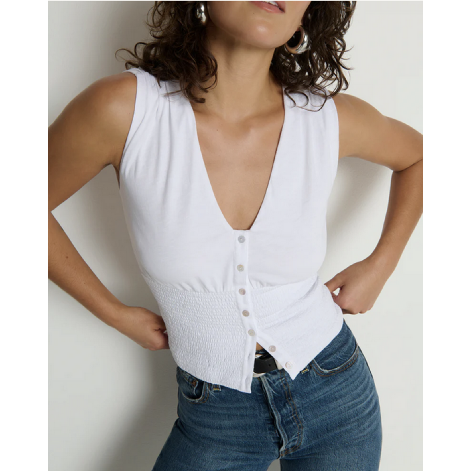 NATION LTD NATION HALI BUTTON UP TANK