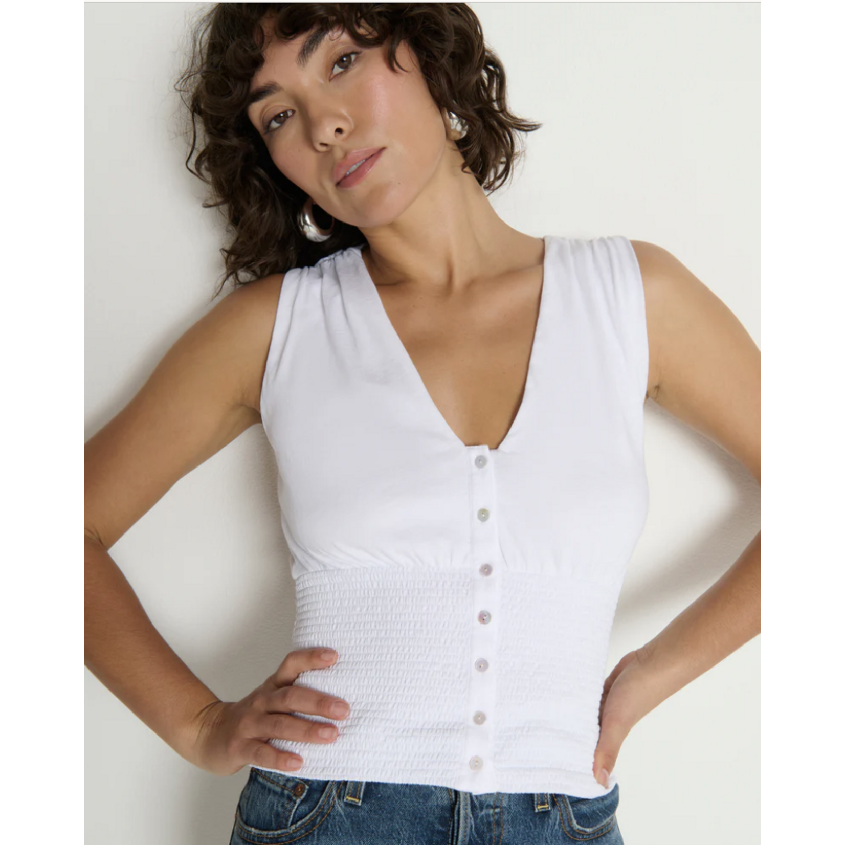 NATION LTD NATION HALI BUTTON UP TANK