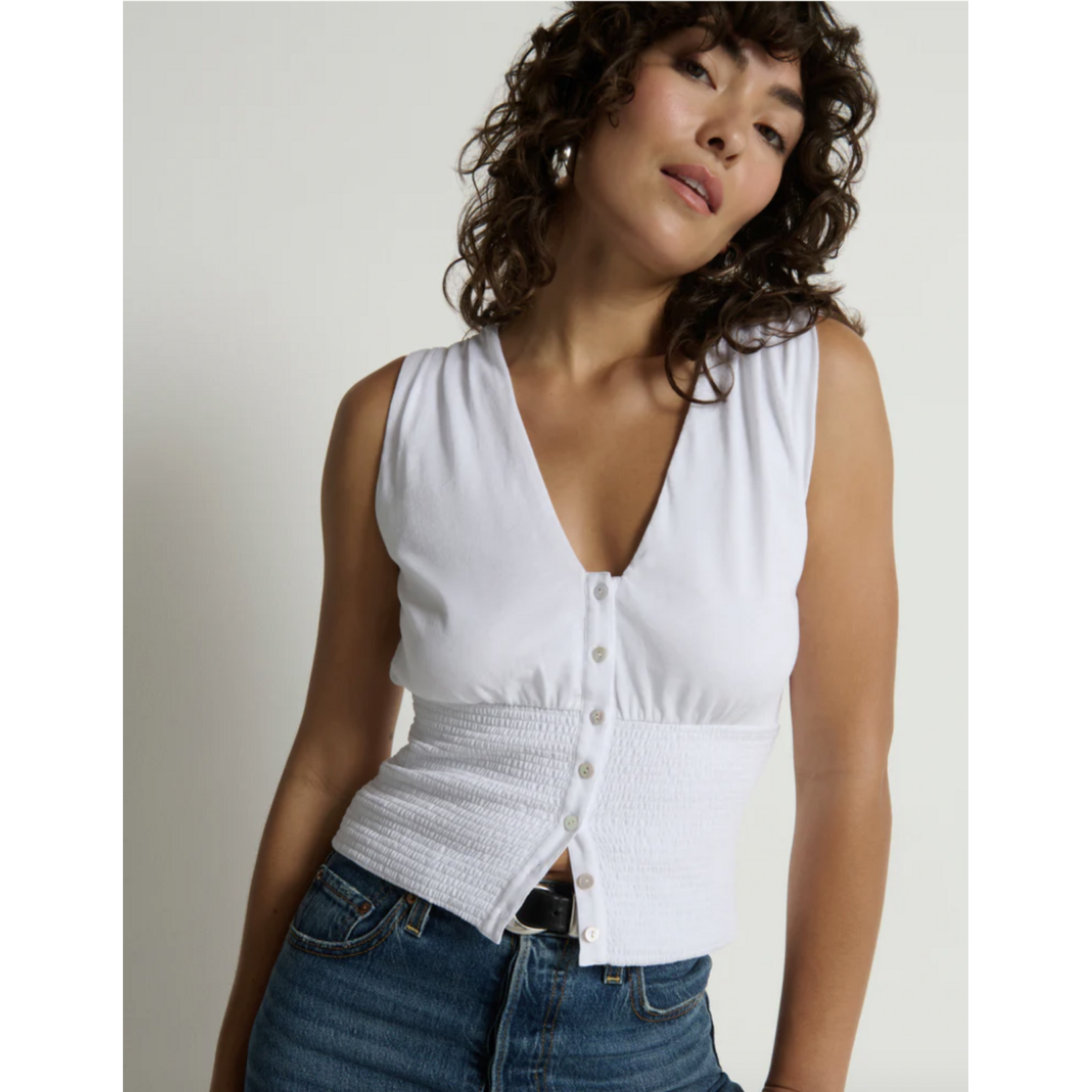 NATION LTD NATION HALI BUTTON UP TANK