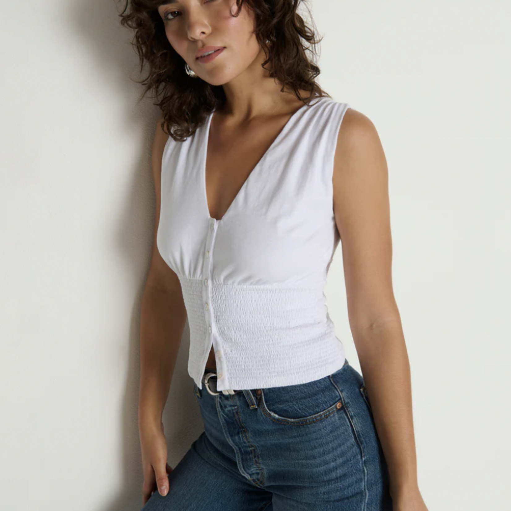 NATION LTD NATION HALI BUTTON UP TANK