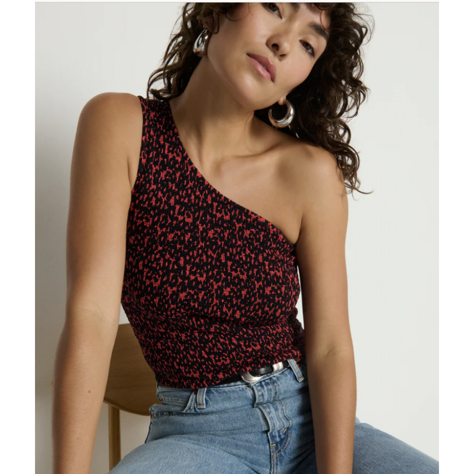NATION LTD NATION SUNNY ONE SHOULDER TANK