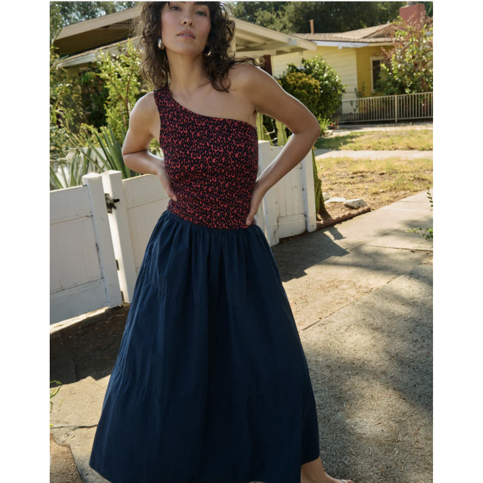 NATION LTD NATION SUNNY ONE SHOULDER TANK
