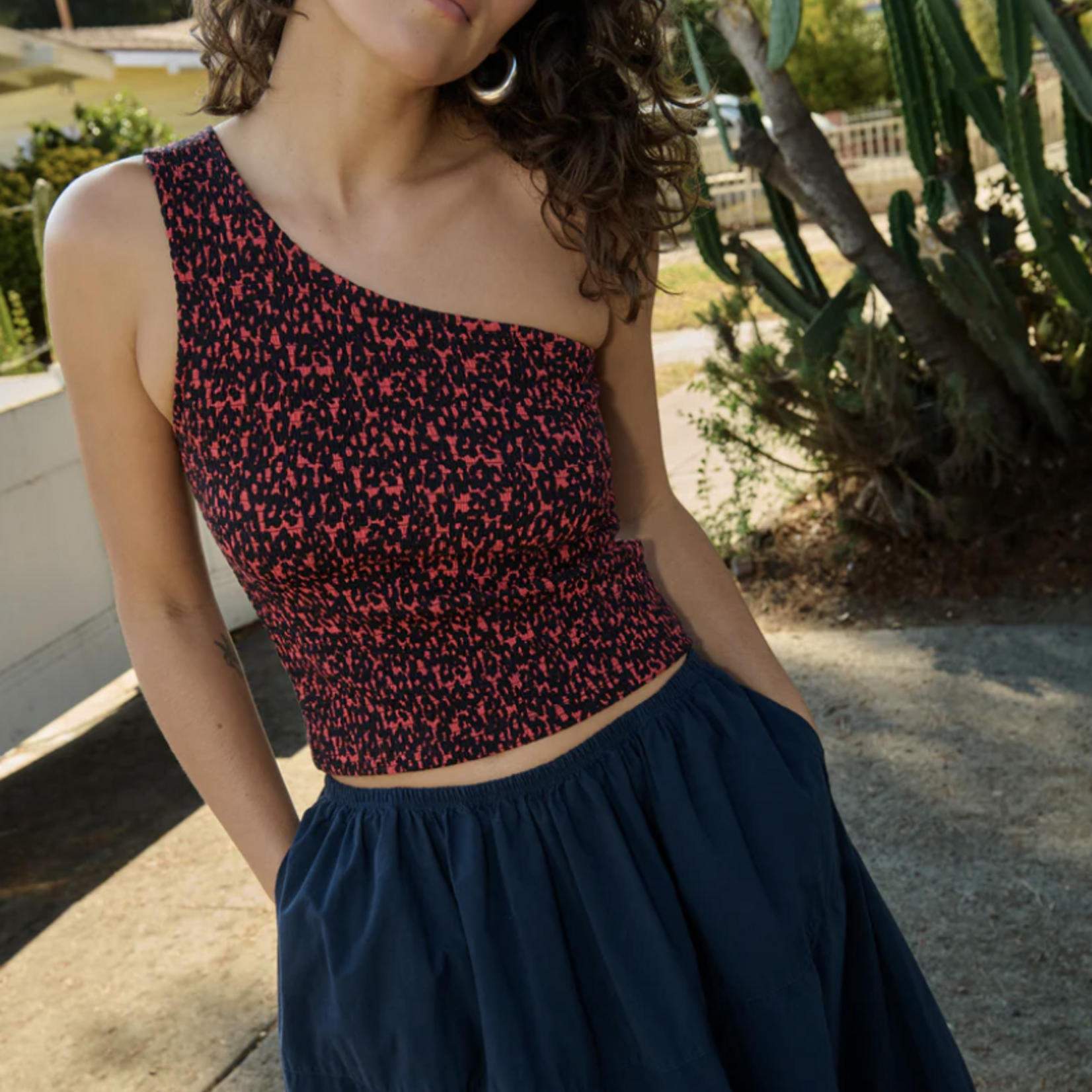 NATION LTD NATION SUNNY ONE SHOULDER TANK