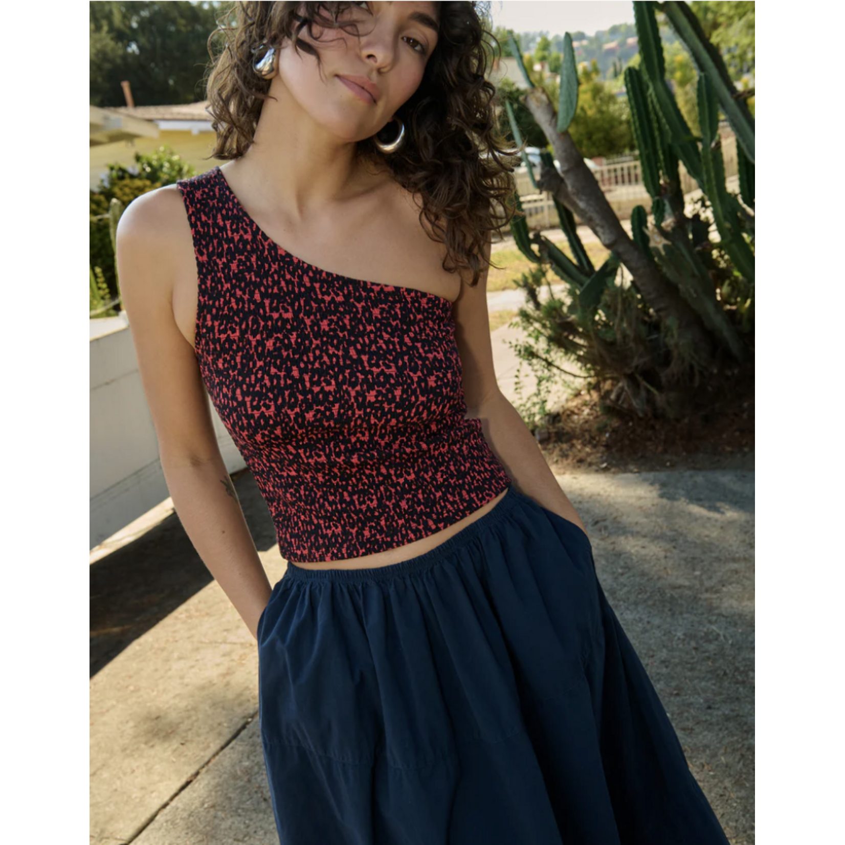 NATION LTD NATION SUNNY ONE SHOULDER TANK