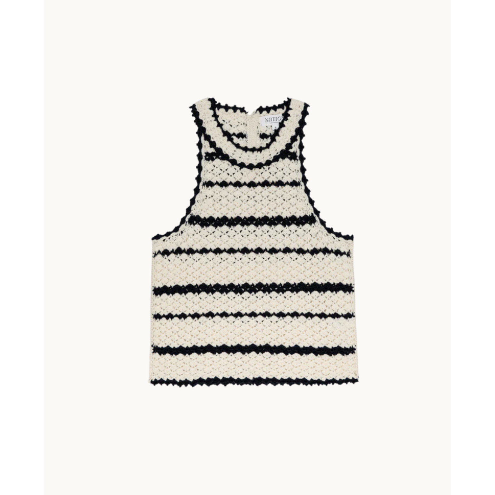 NATION LTD NATION LUCY CROCHET HALTER