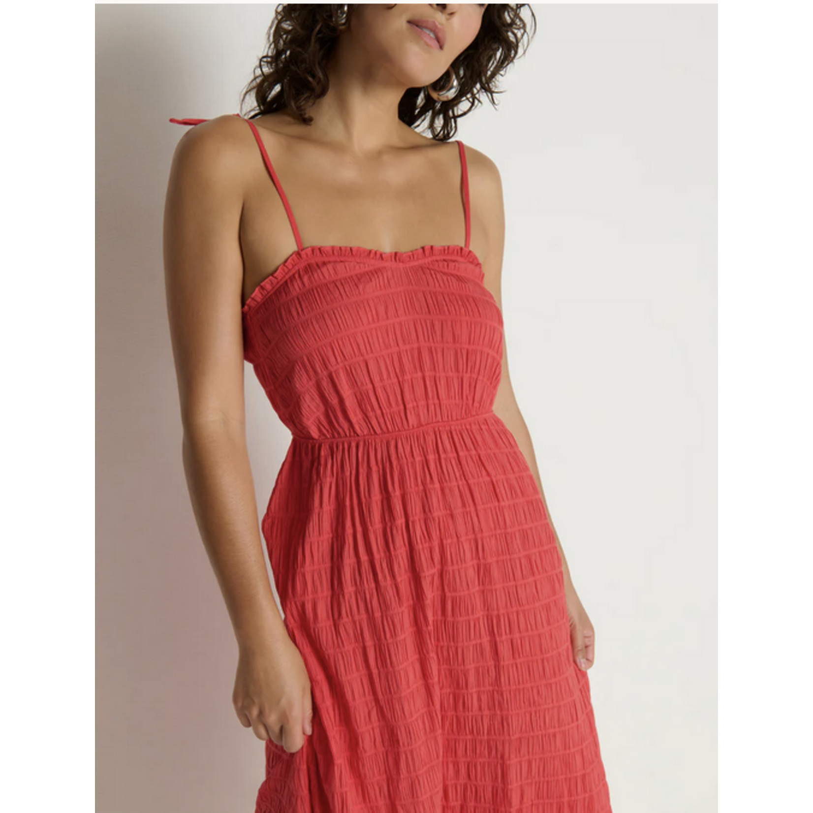 NATION MADELINE TIE DRESS