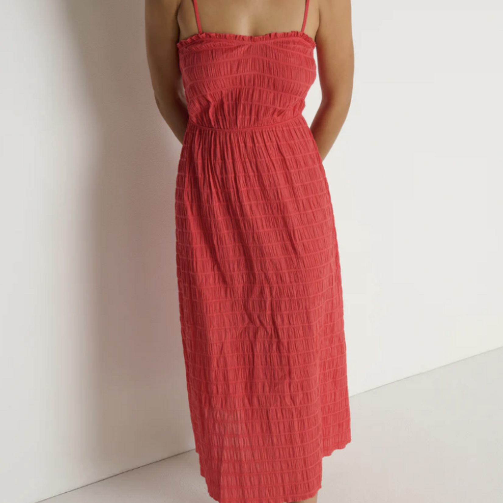 NATION MADELINE TIE DRESS