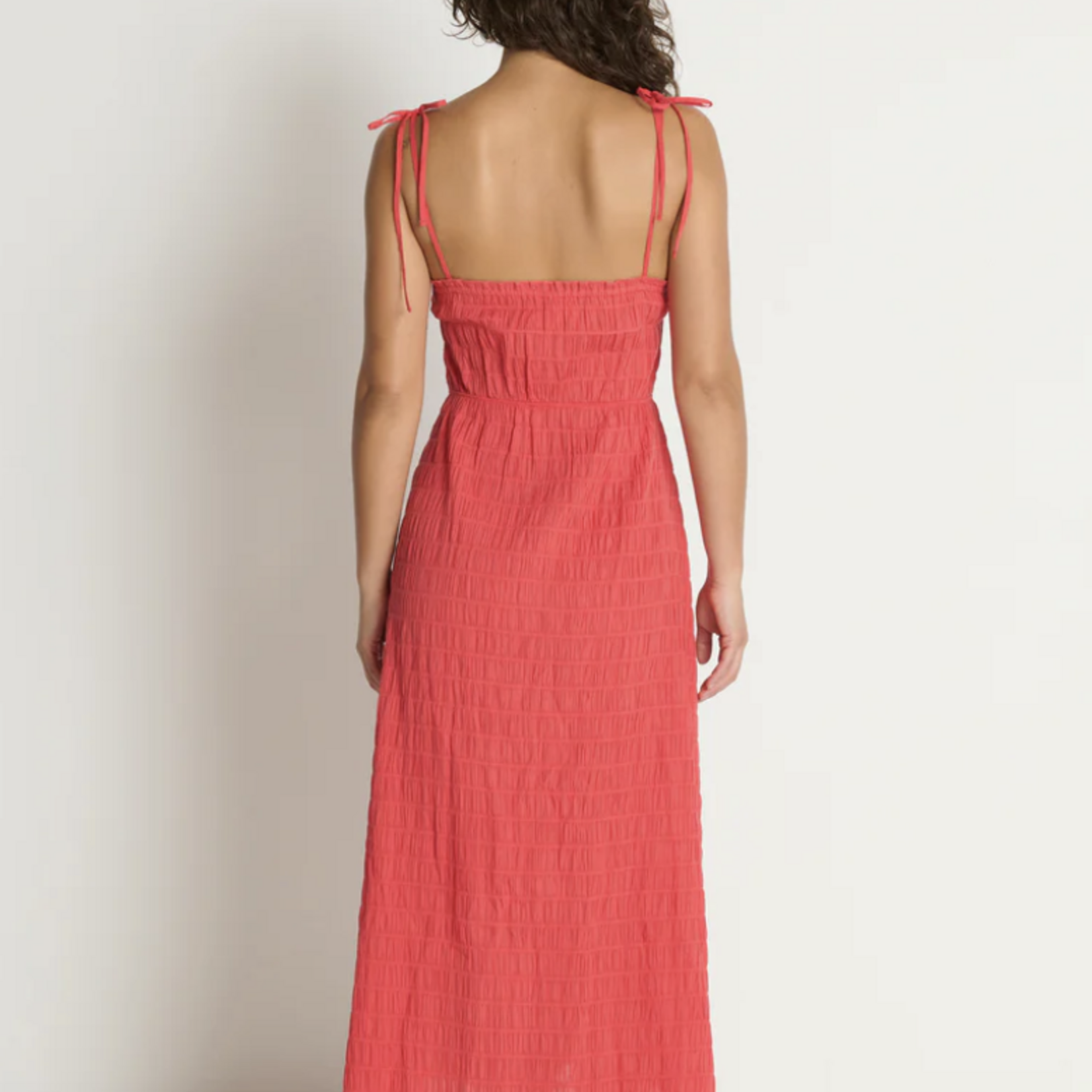 NATION MADELINE TIE DRESS