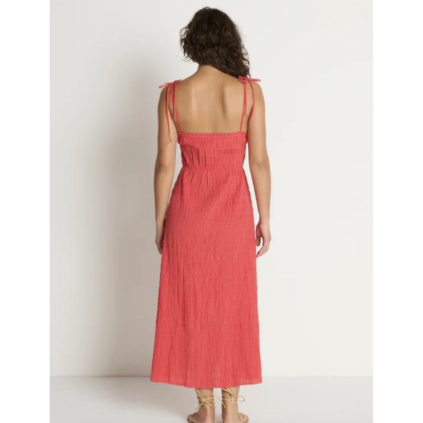 NATION MADELINE TIE DRESS
