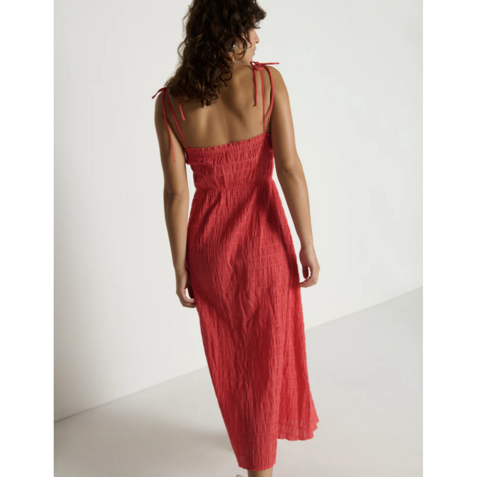 NATION MADELINE TIE DRESS