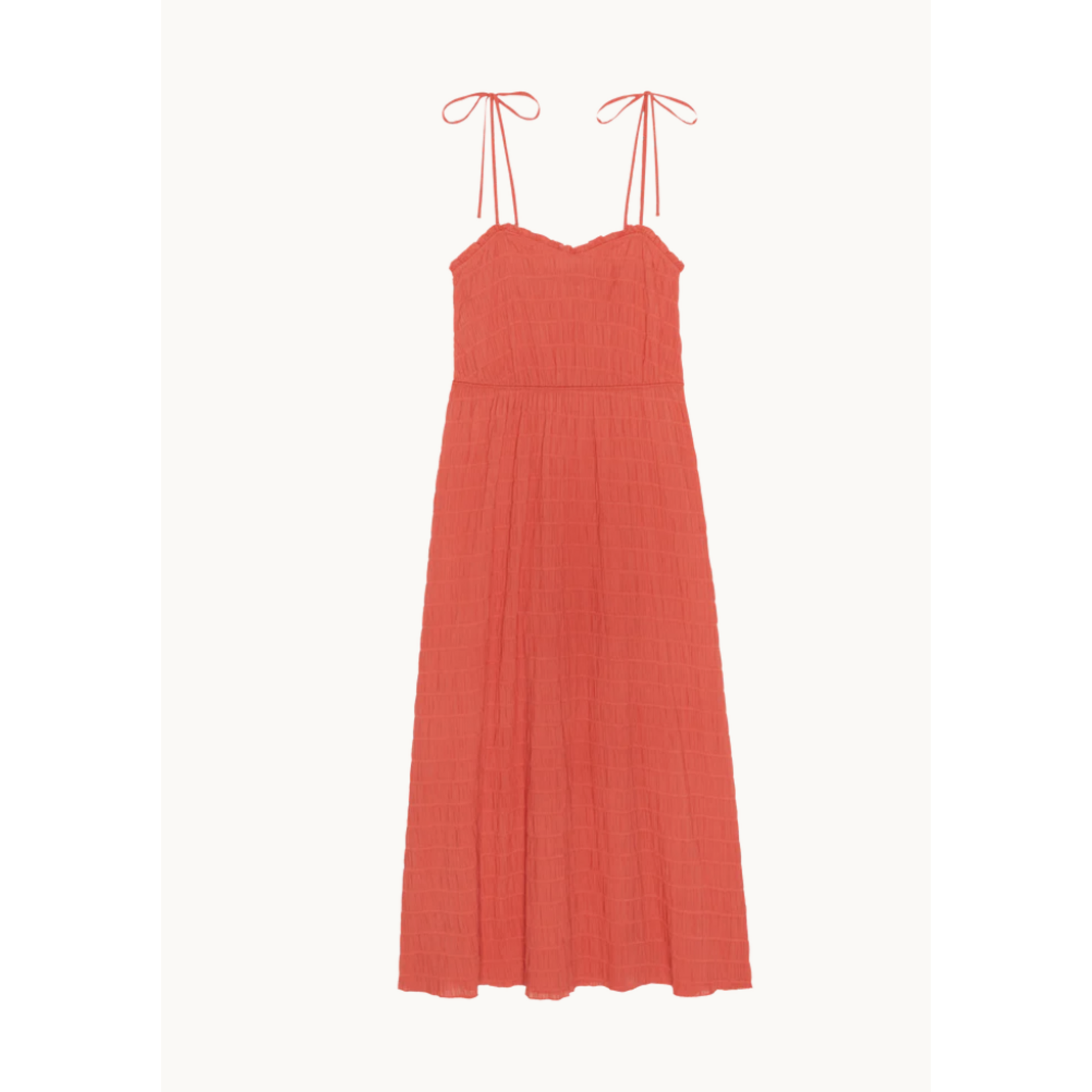 NATION MADELINE TIE DRESS