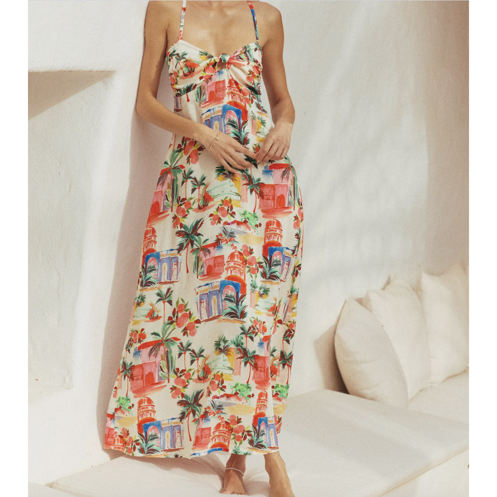 MARINE LAYER MARINE LAYER PALOMA HALTER MAXI
