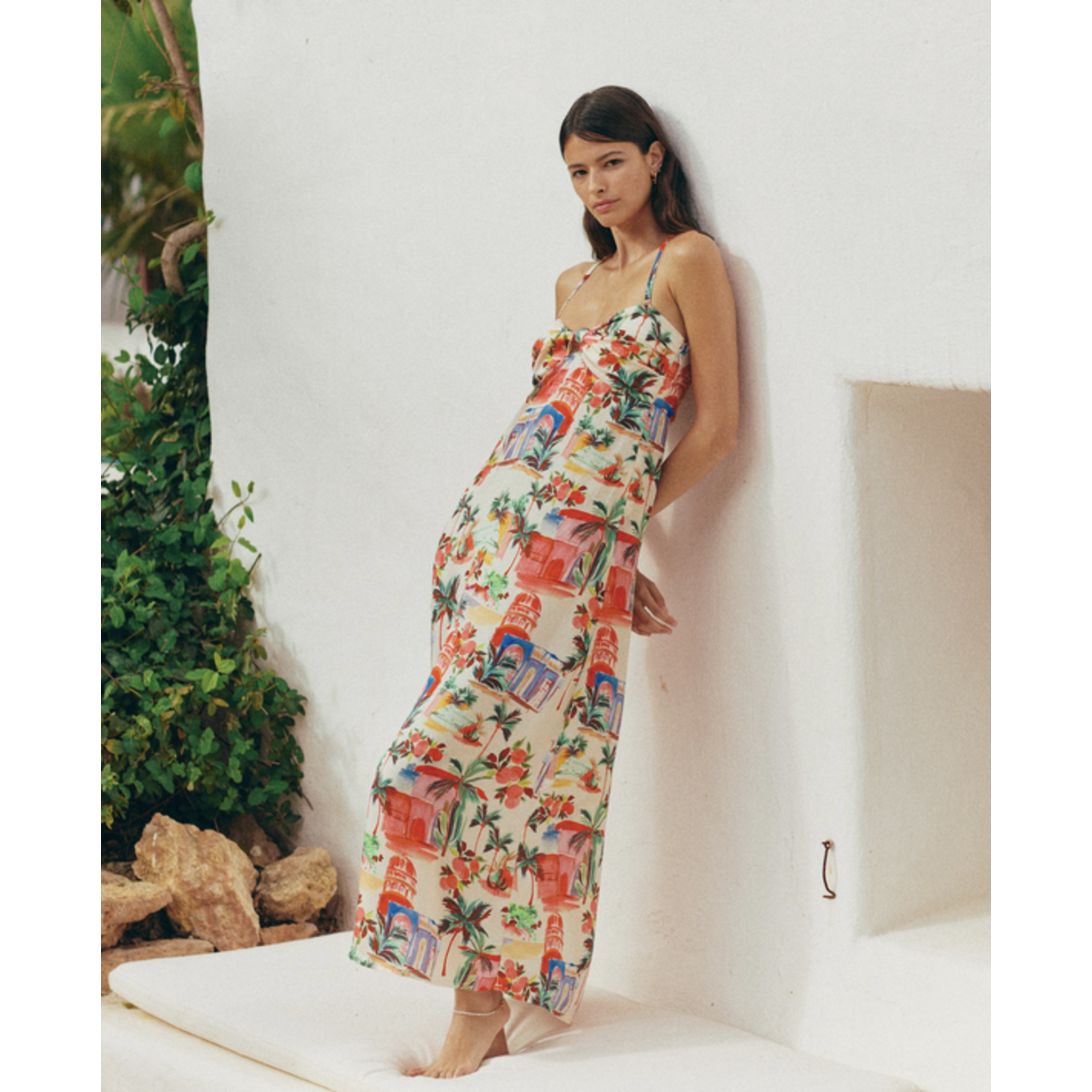 MARINE LAYER MARINE LAYER PALOMA HALTER MAXI