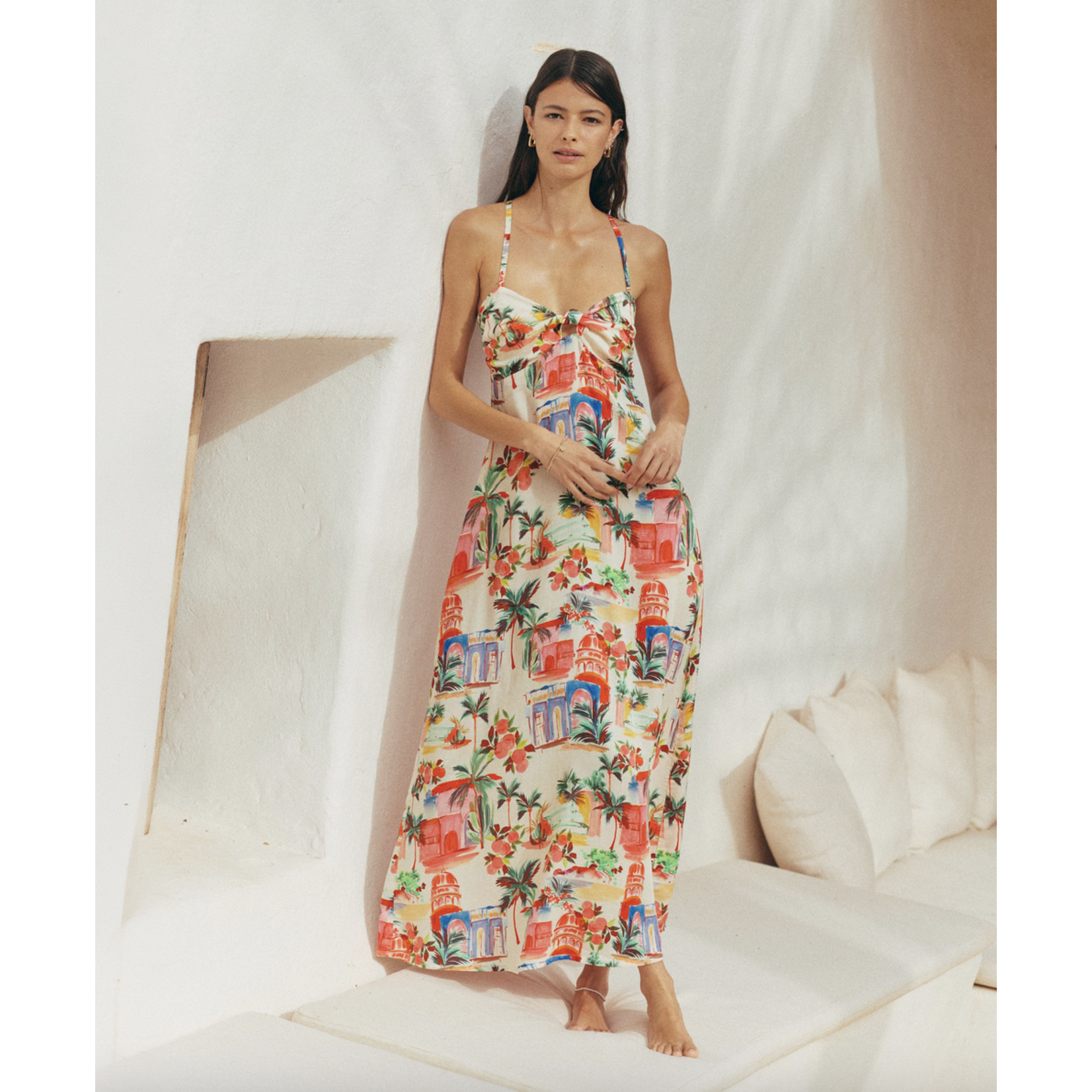 MARINE LAYER MARINE LAYER PALOMA HALTER MAXI