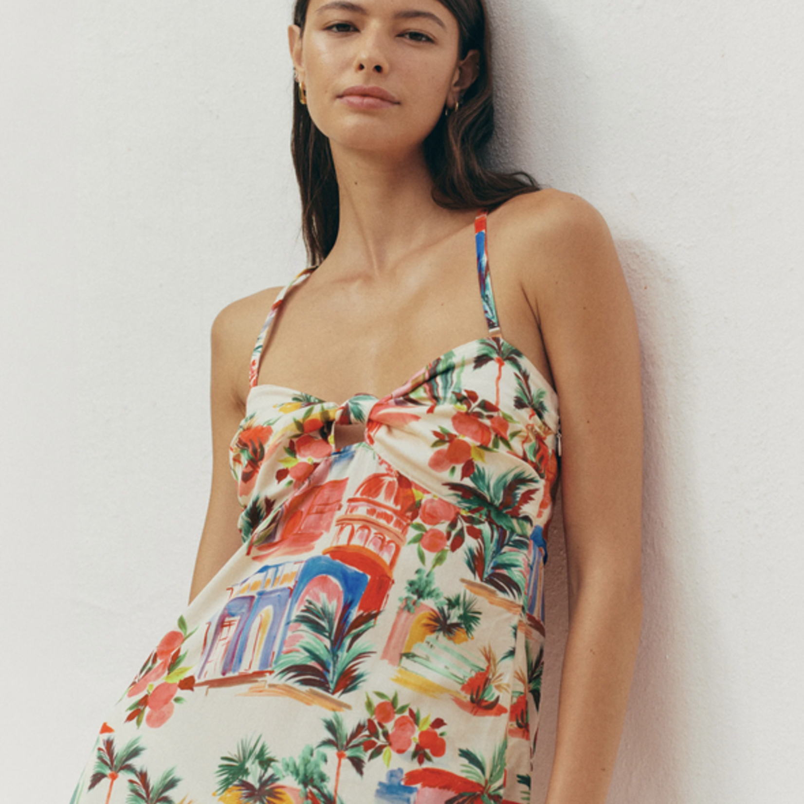 MARINE LAYER MARINE LAYER PALOMA HALTER MAXI