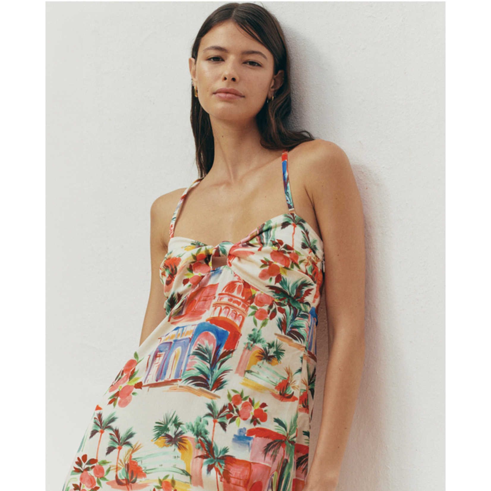 MARINE LAYER MARINE LAYER PALOMA HALTER MAXI