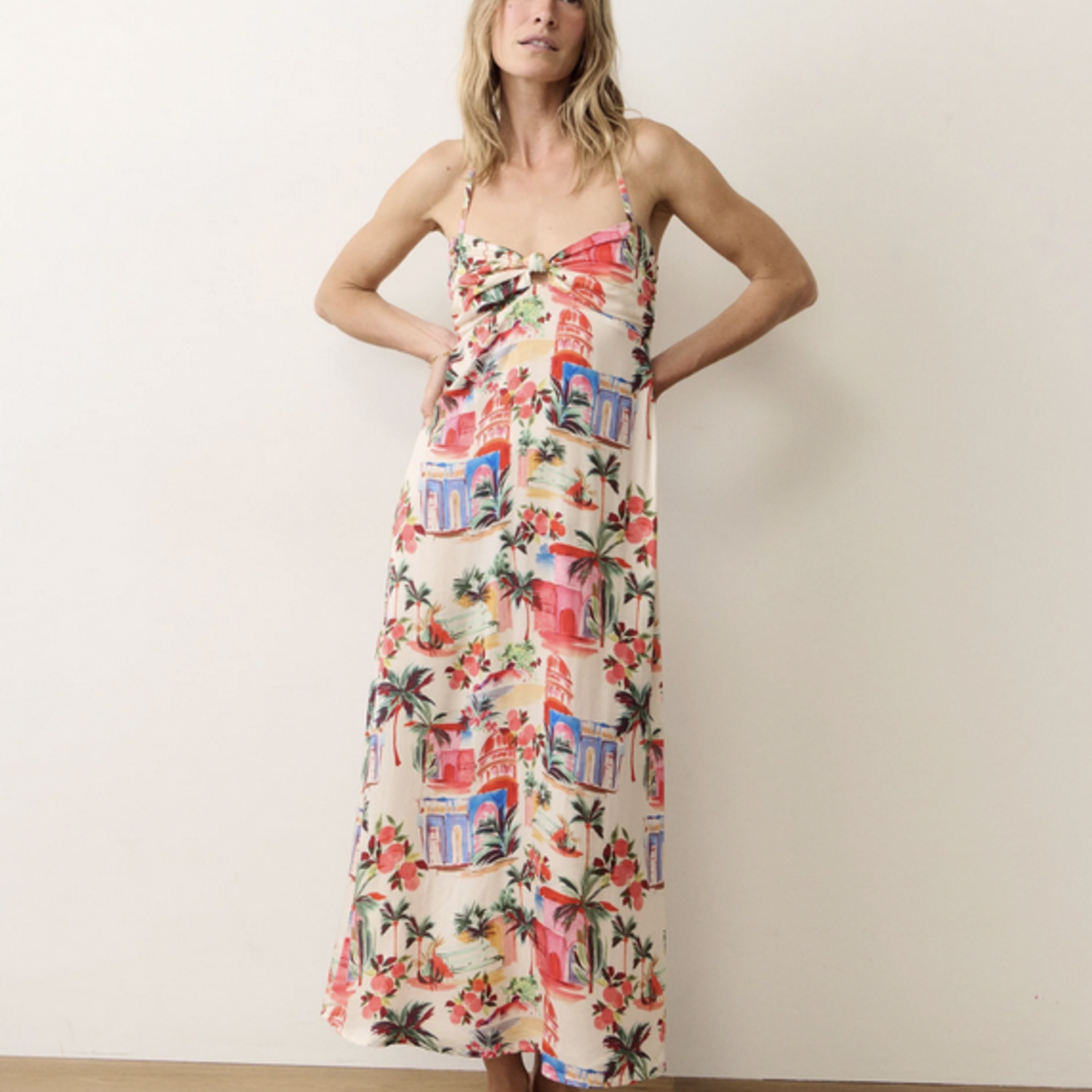 MARINE LAYER MARINE LAYER PALOMA HALTER MAXI