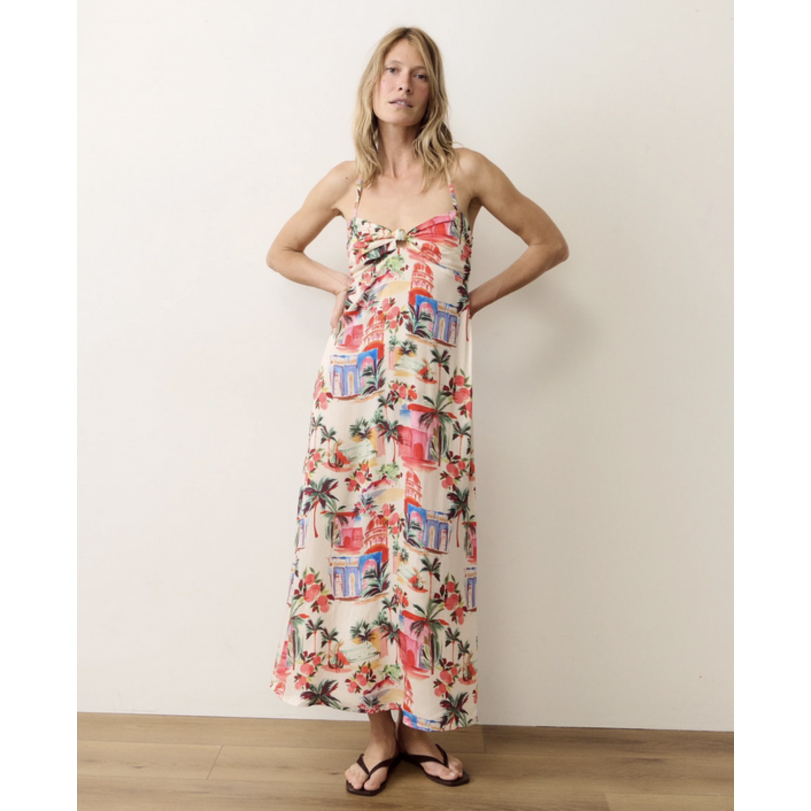 MARINE LAYER MARINE LAYER PALOMA HALTER MAXI