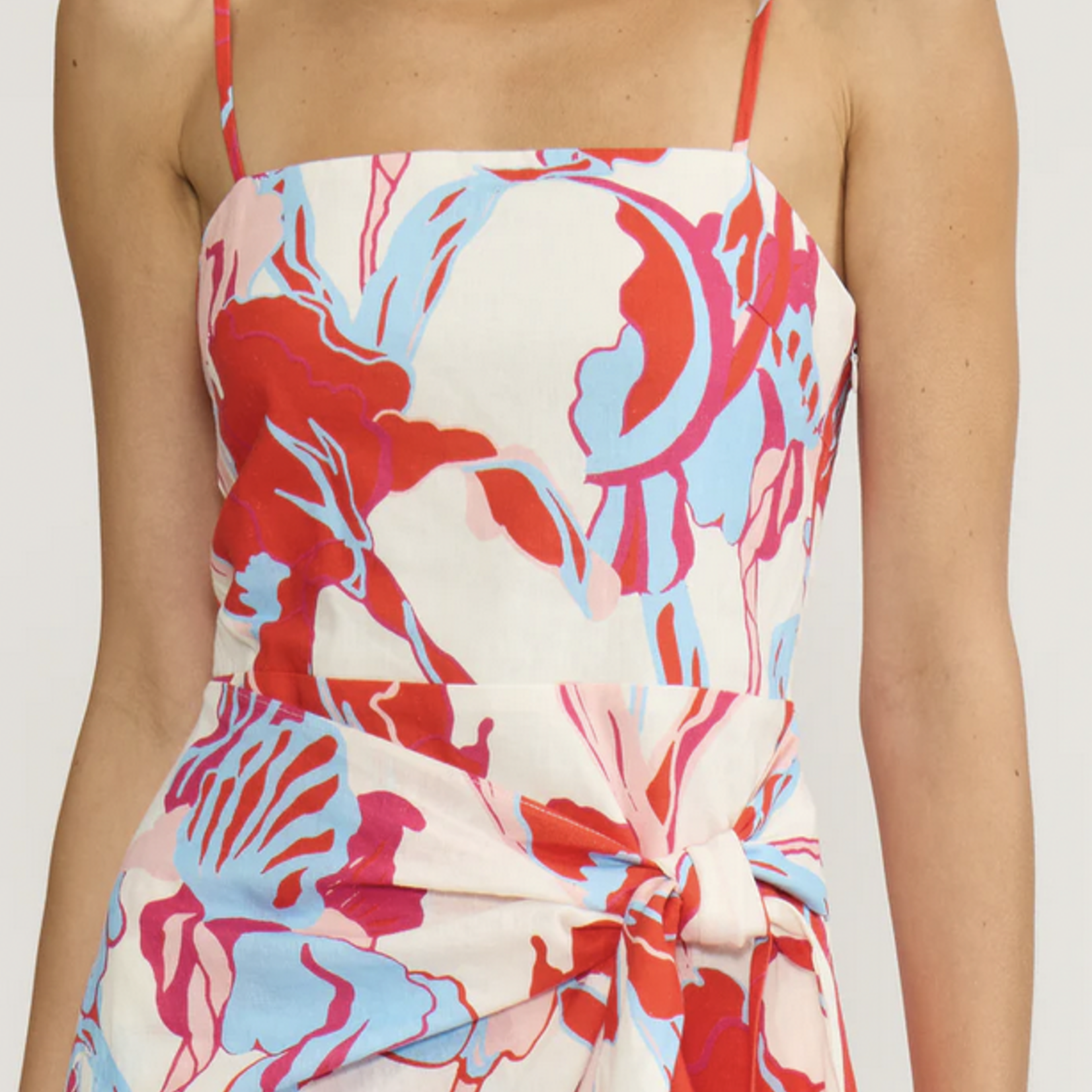 LUCY PARIS LUCY PARIS SAMANTHA MINI WRAP DRESS