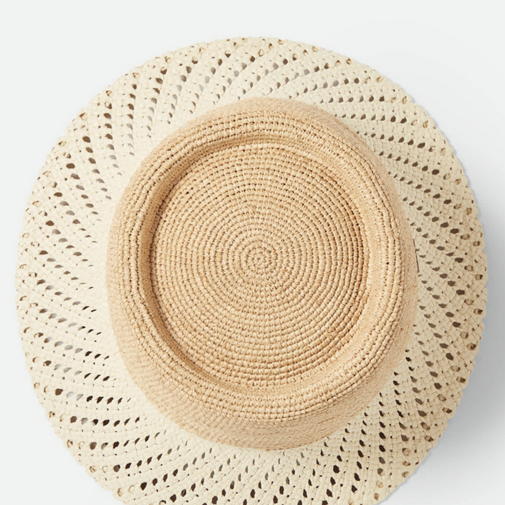 BRIXTON BRIXTON ELLEE FESTIVAL STRAW BUCKET HAT
