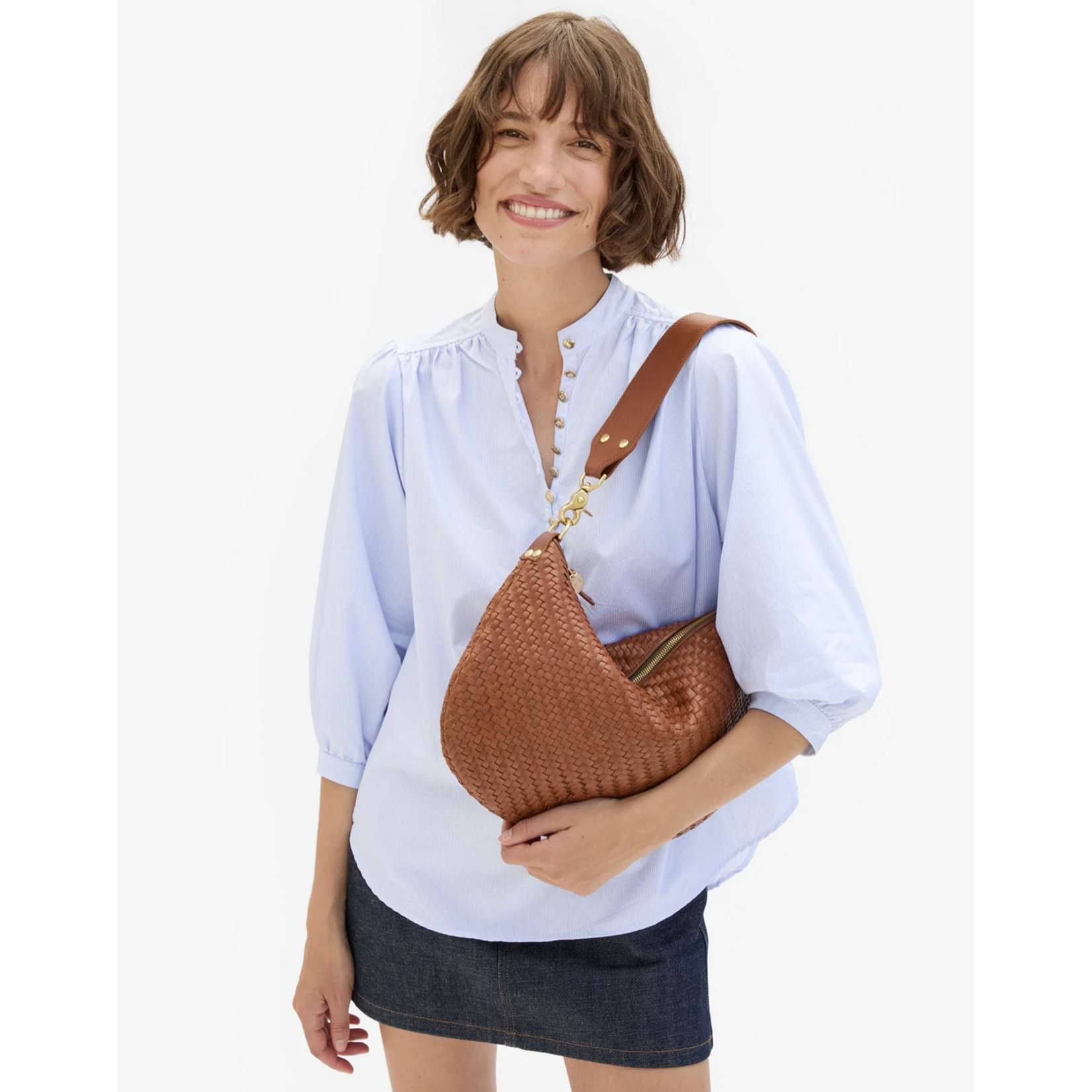 CLARE V. CLARE V. MOYEN MESSENGER BAG