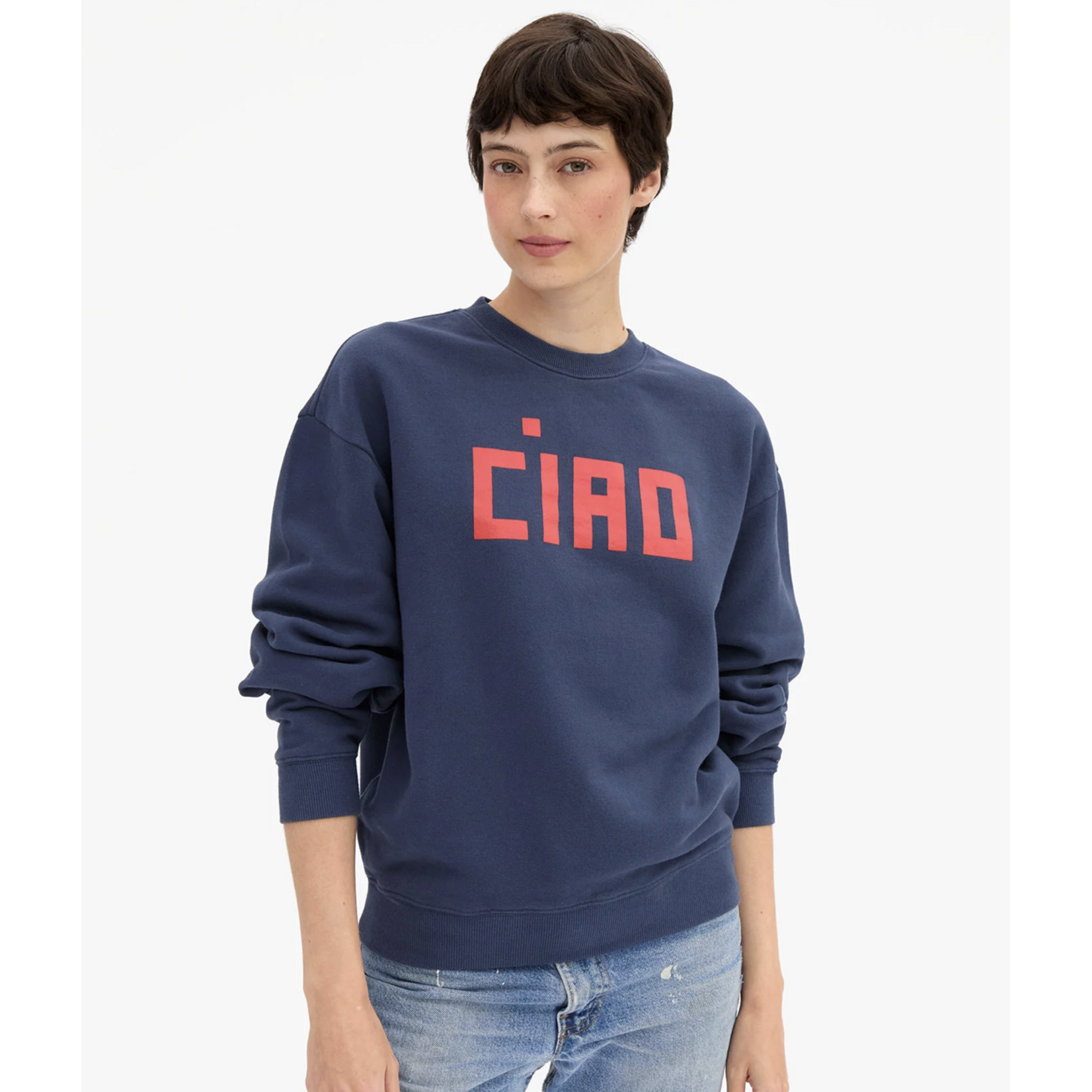 CLARE V. CLARE V. OVERSIZED SWEATSHIRT