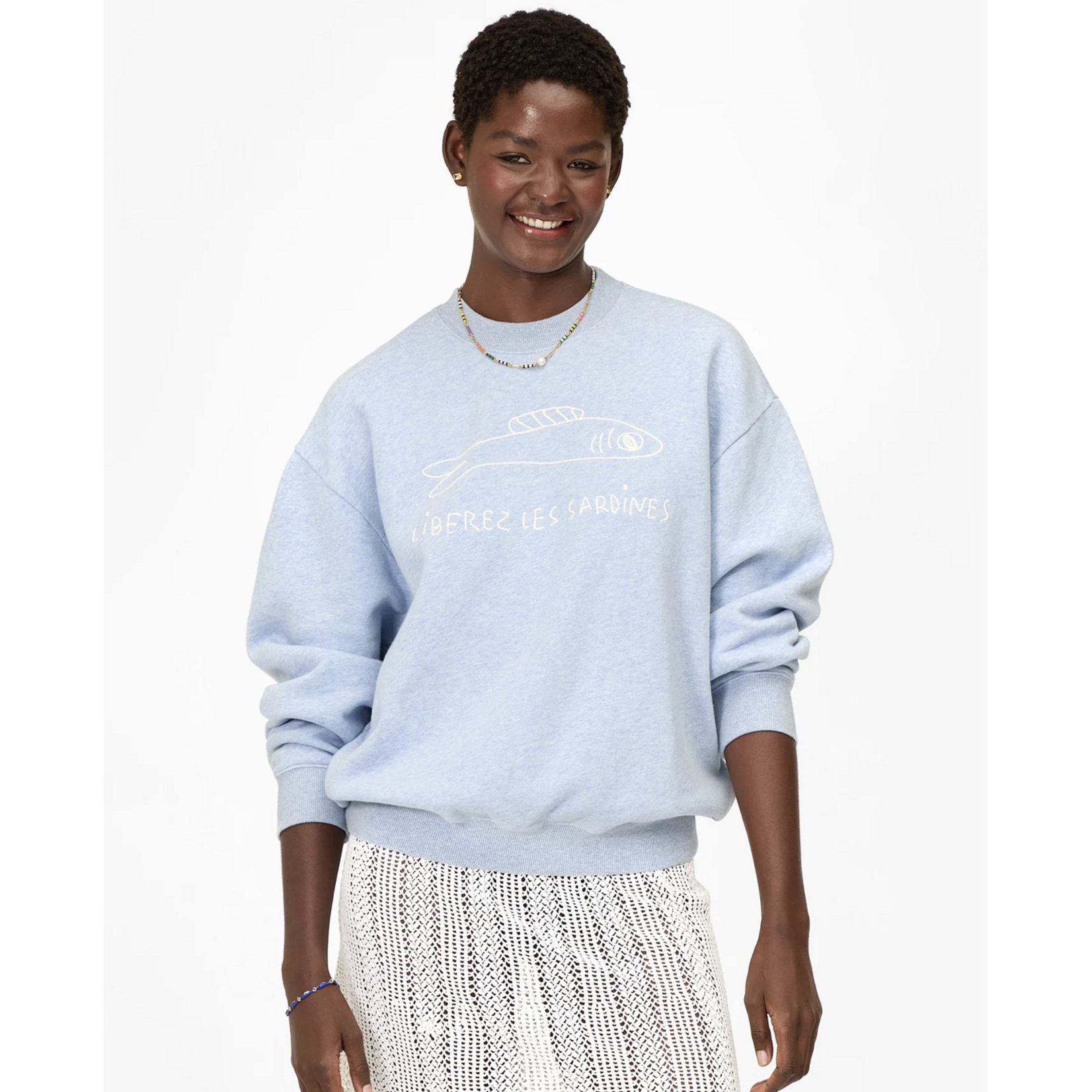 CLARE V. CLARE V. OVERSIZED SWEATSHIRT