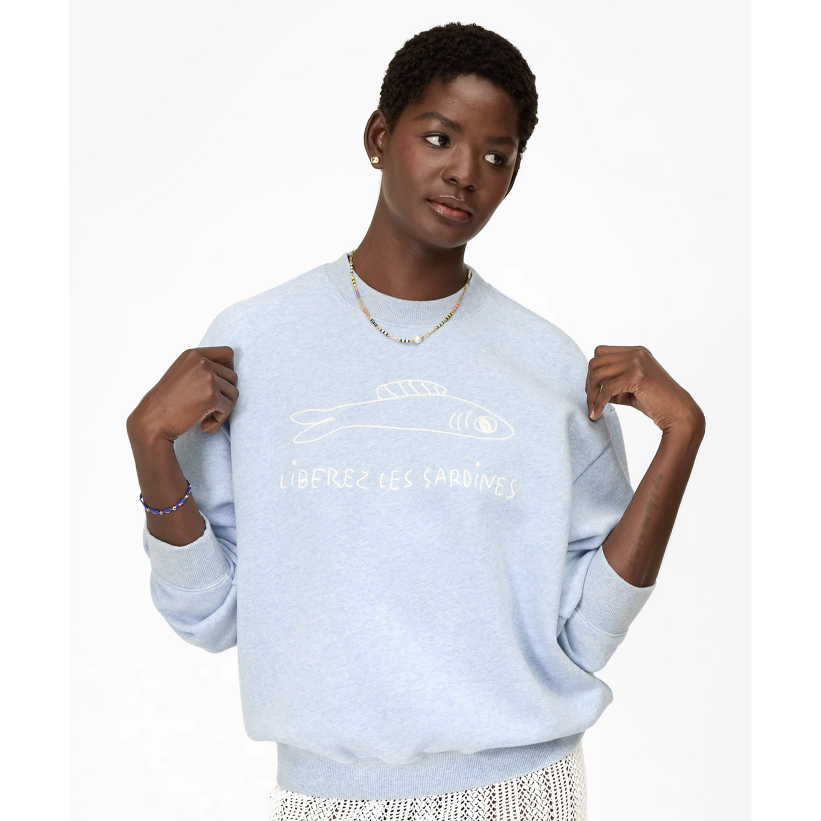 CLARE V. CLARE V. OVERSIZED SWEATSHIRT