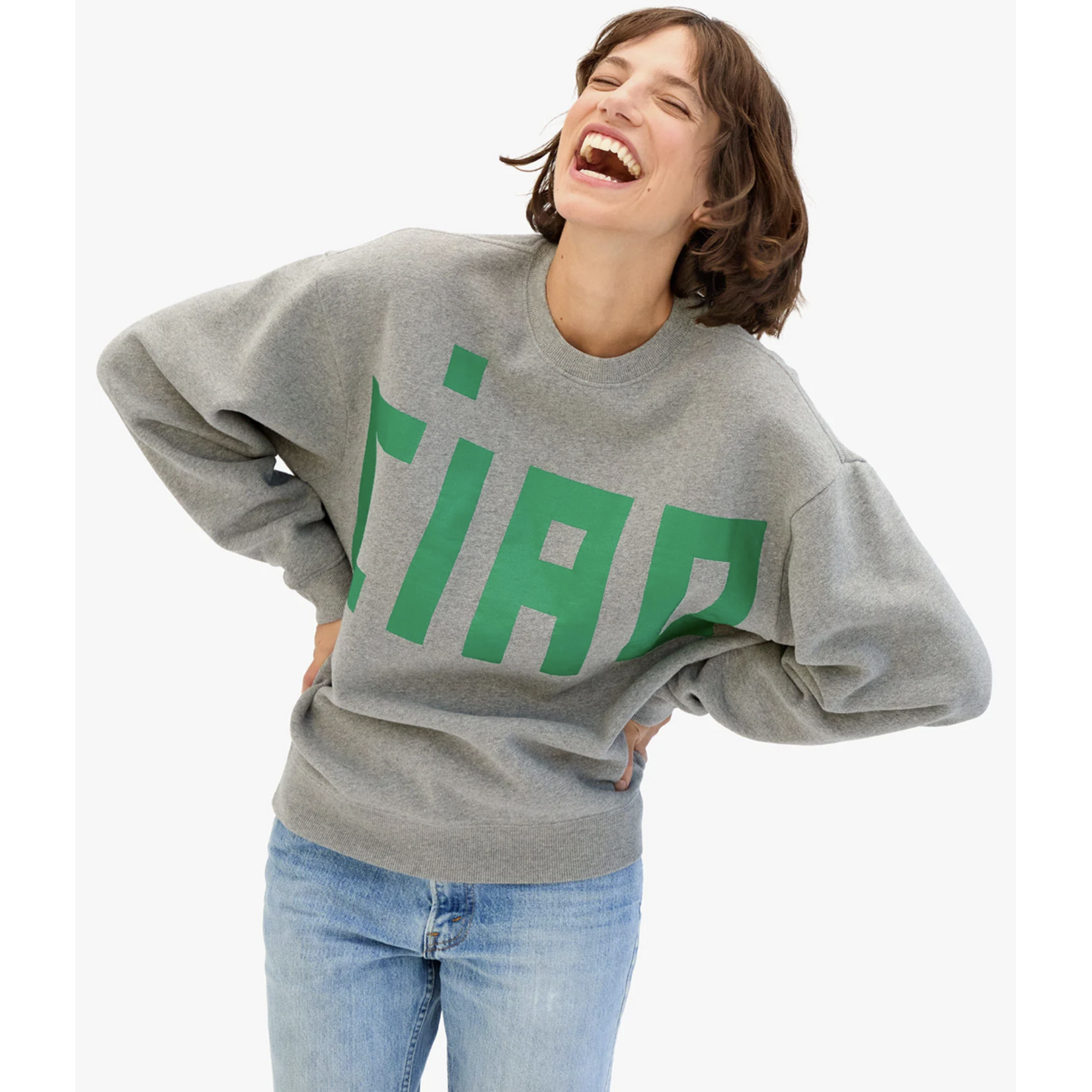 CLARE V. CLARE V. OVERSIZED SWEATSHIRT
