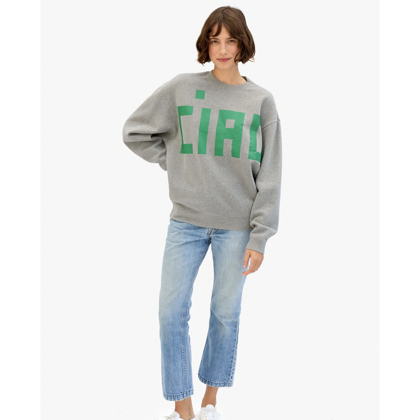 CLARE V. CLARE V. OVERSIZED SWEATSHIRT