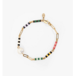 CLARE V. CLARE V. LE STRIPE PEARL BRACELET