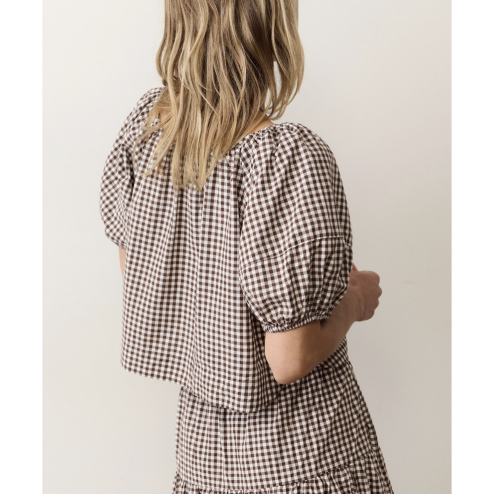 MARINE LAYER MARINE LAYER GIA POPLIN BLOUSE